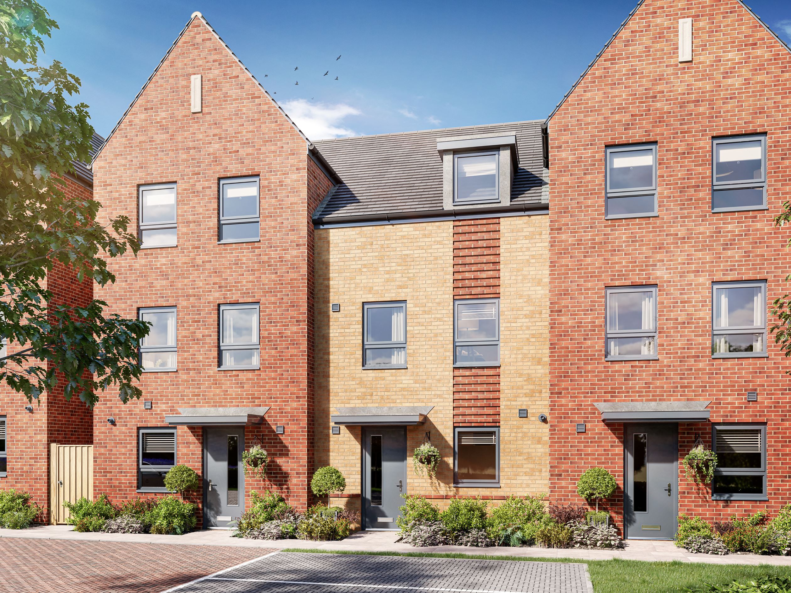 Barratt at Overstone Gate, Woodcote, 372 Barratt Homes
