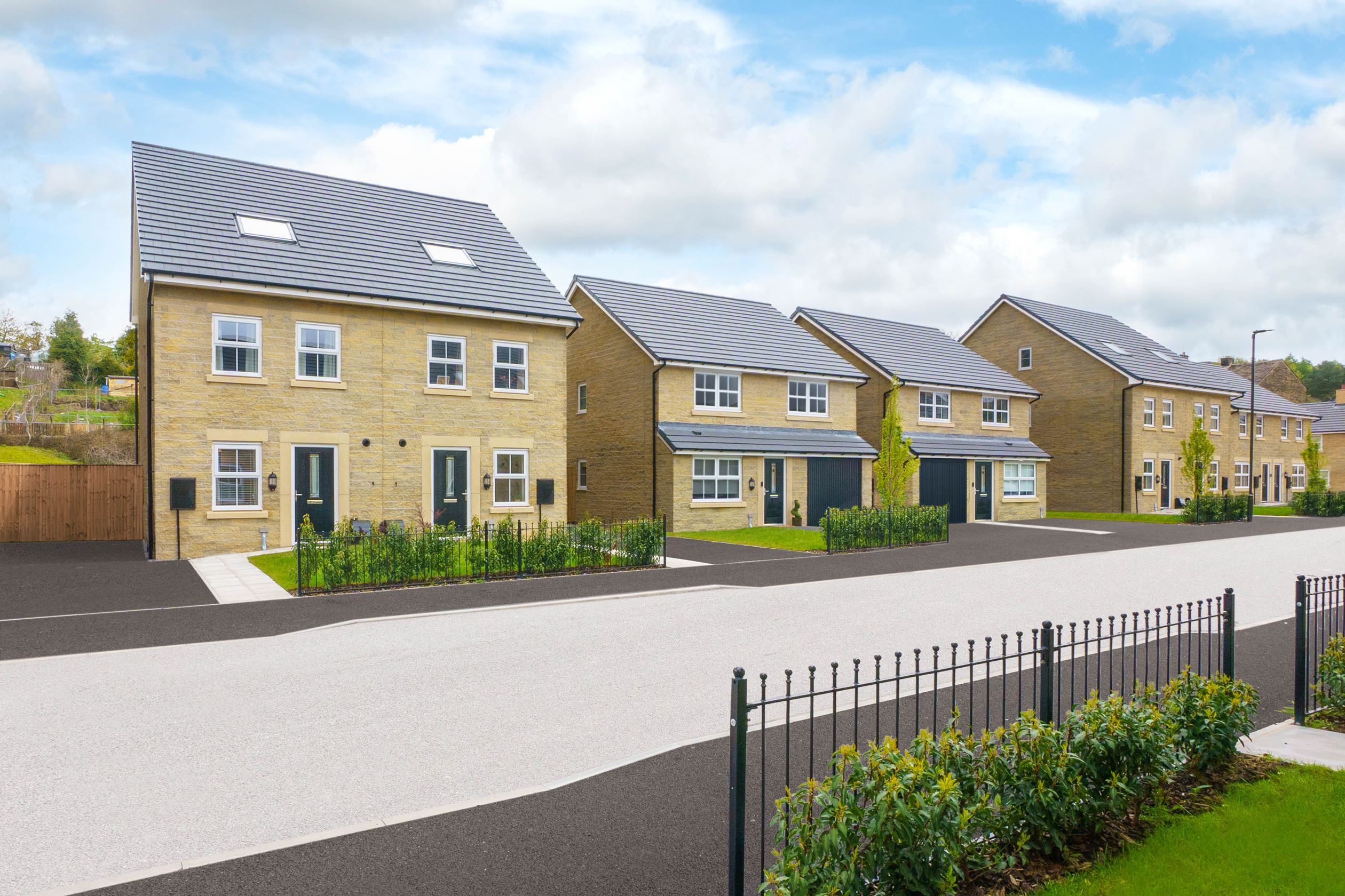 New Build Homes for sale in Bury Barratt Homes