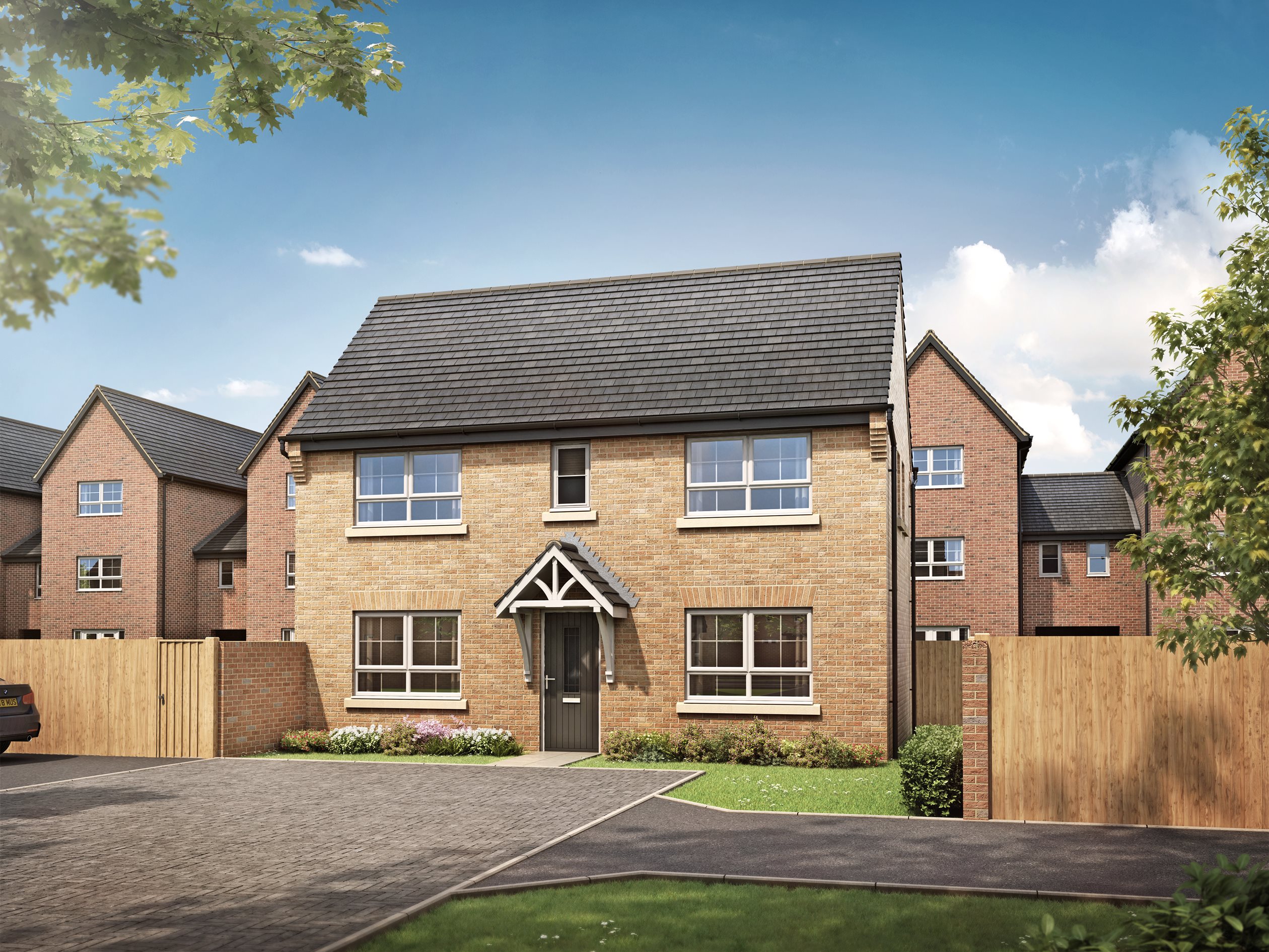 Grange View New homes in Hugglescote, Leicester Barratt Homes