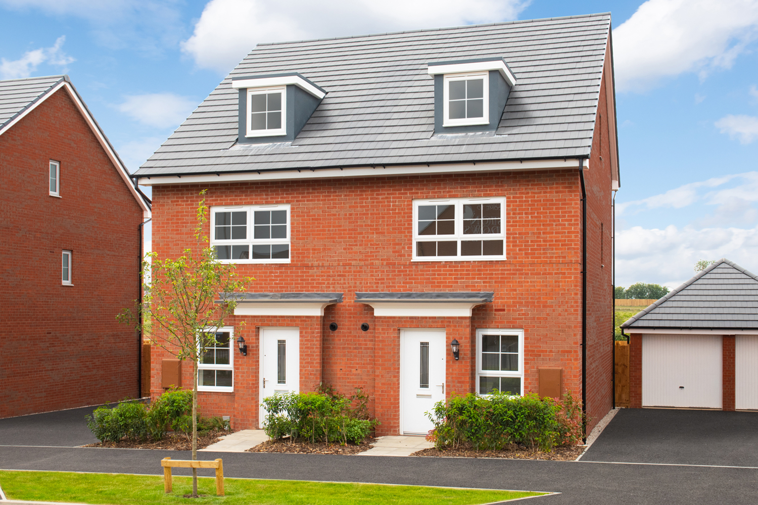 New homes at Wigston Meadows, Wigston Barratt Homes