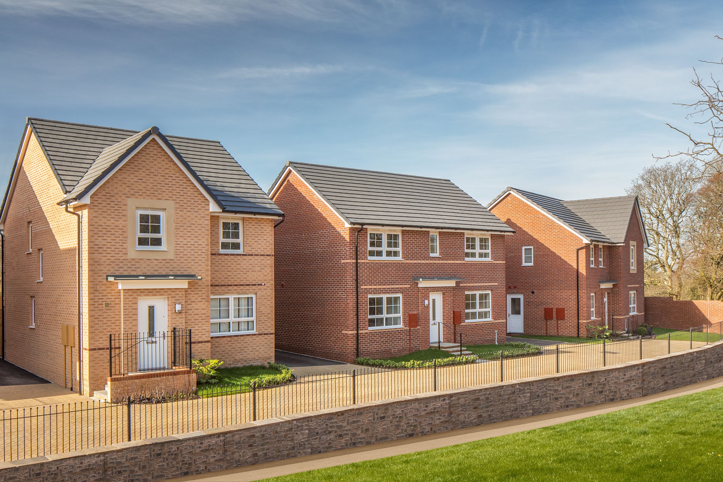 New houses in Port Talbot, Wales Barratt Homes