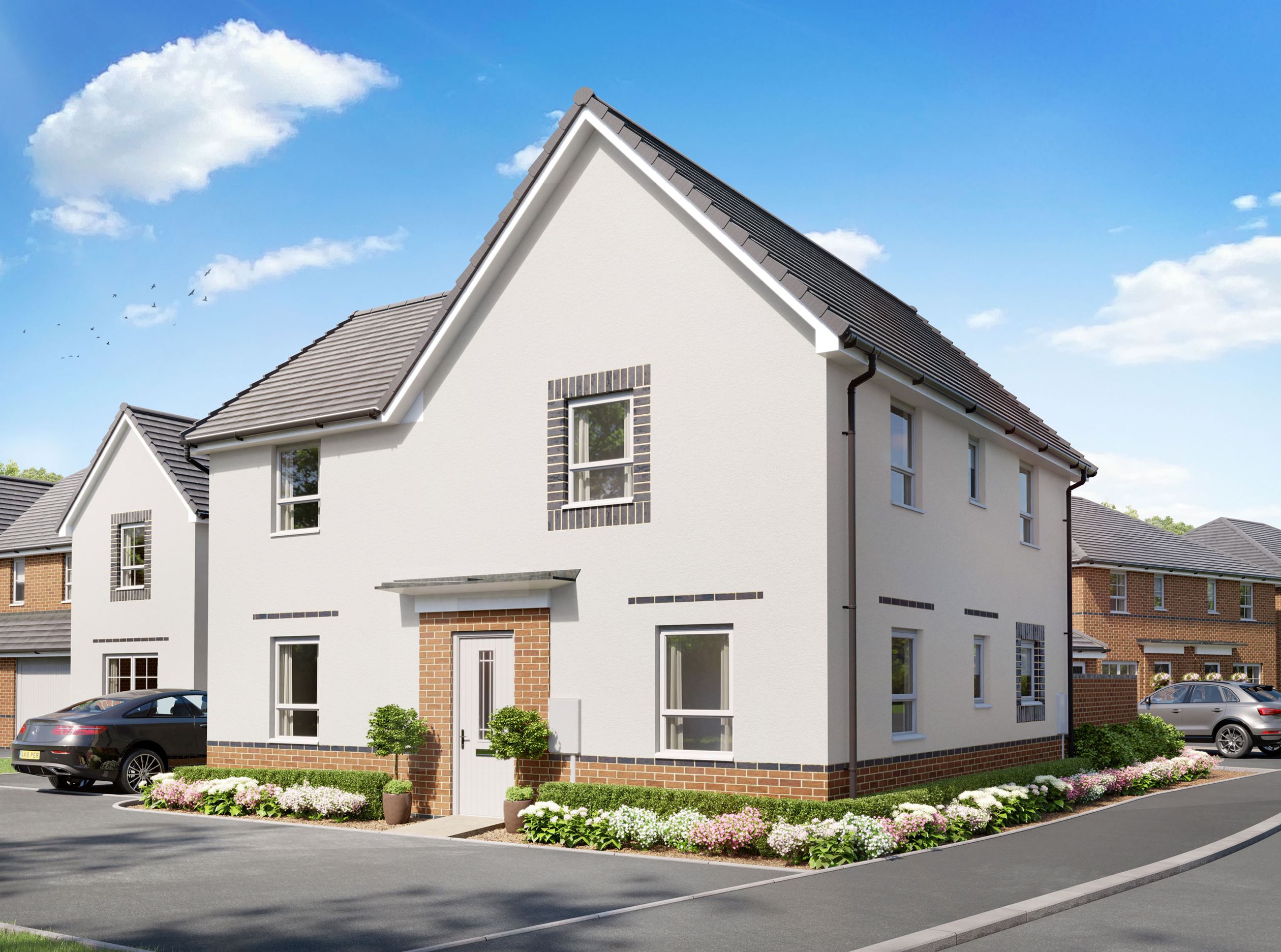 Aston Grange New Build Houses in Lighthorne Heath, Warwickshire