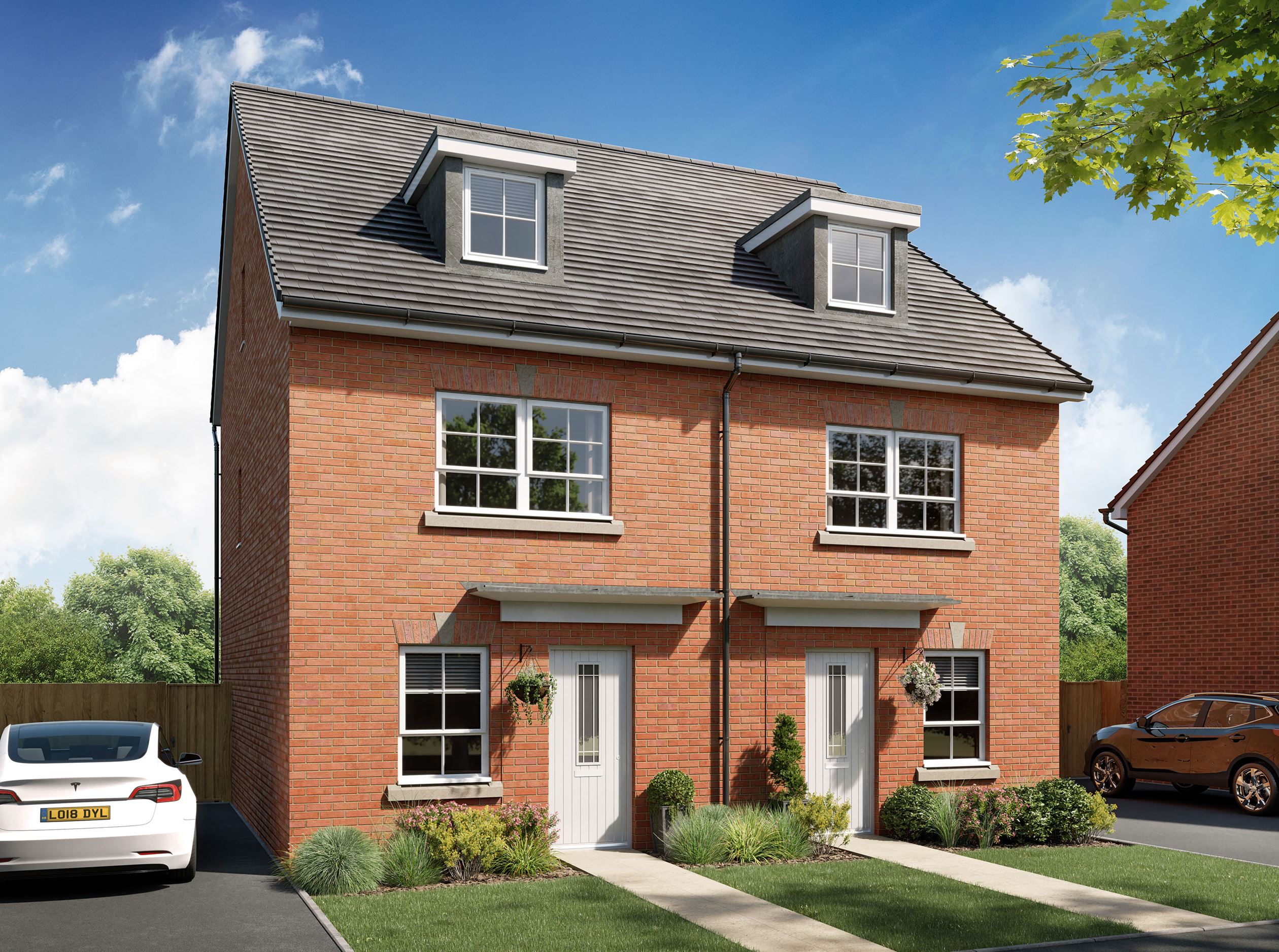Castle Gardens New Build Houses in Doseley Barratt Homes
