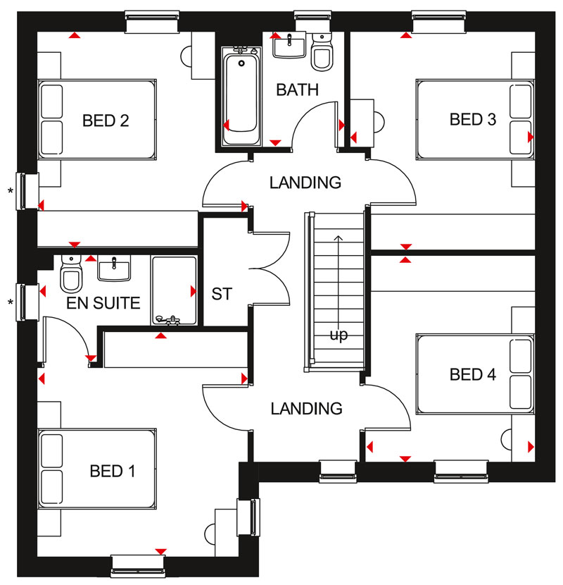 The Halton Barratt Homes