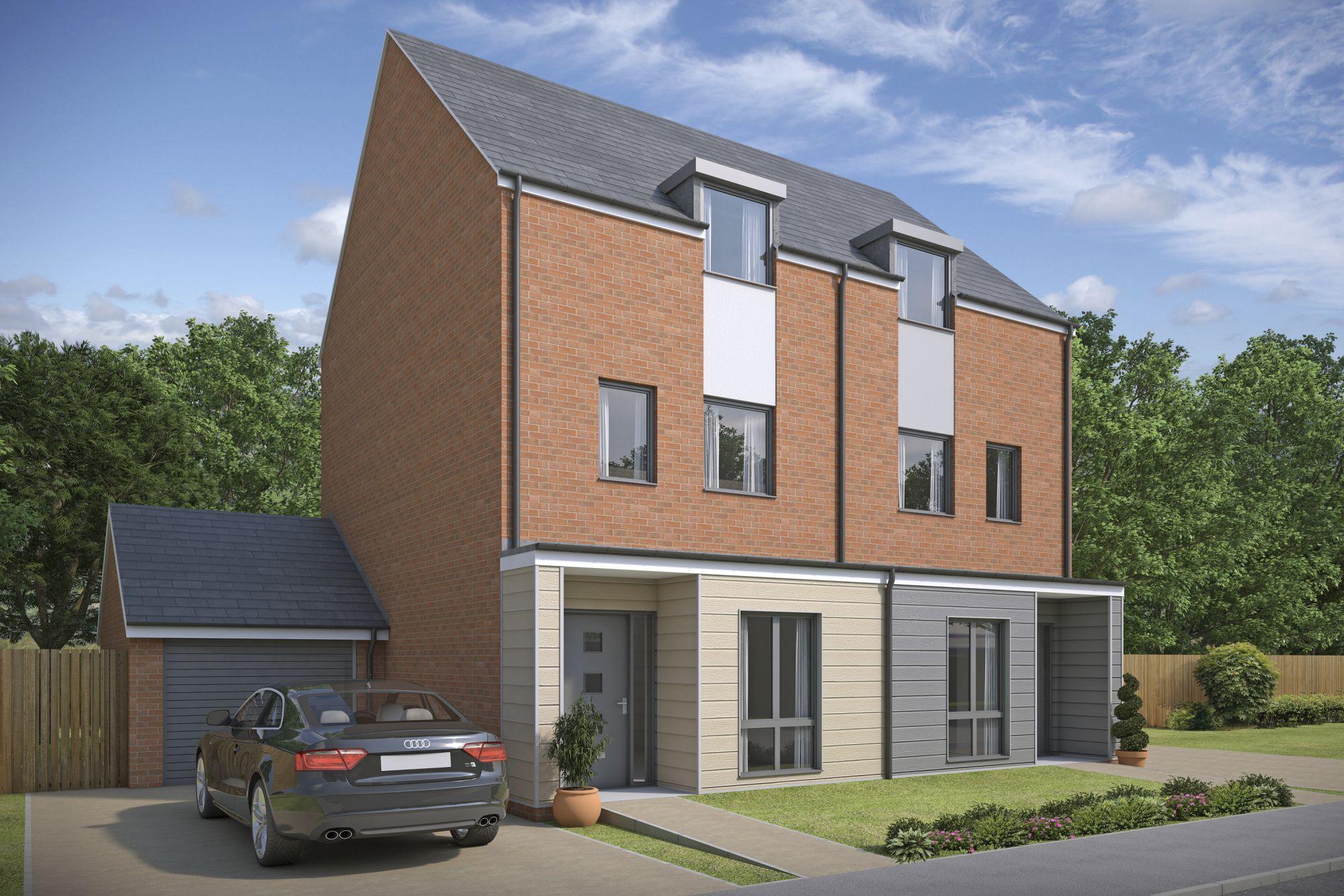 The Rise New homes in NEWCASTLE UPON TYNE, Tyne & Wear Barratt Homes
