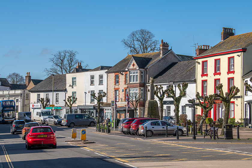 Cullompton high street