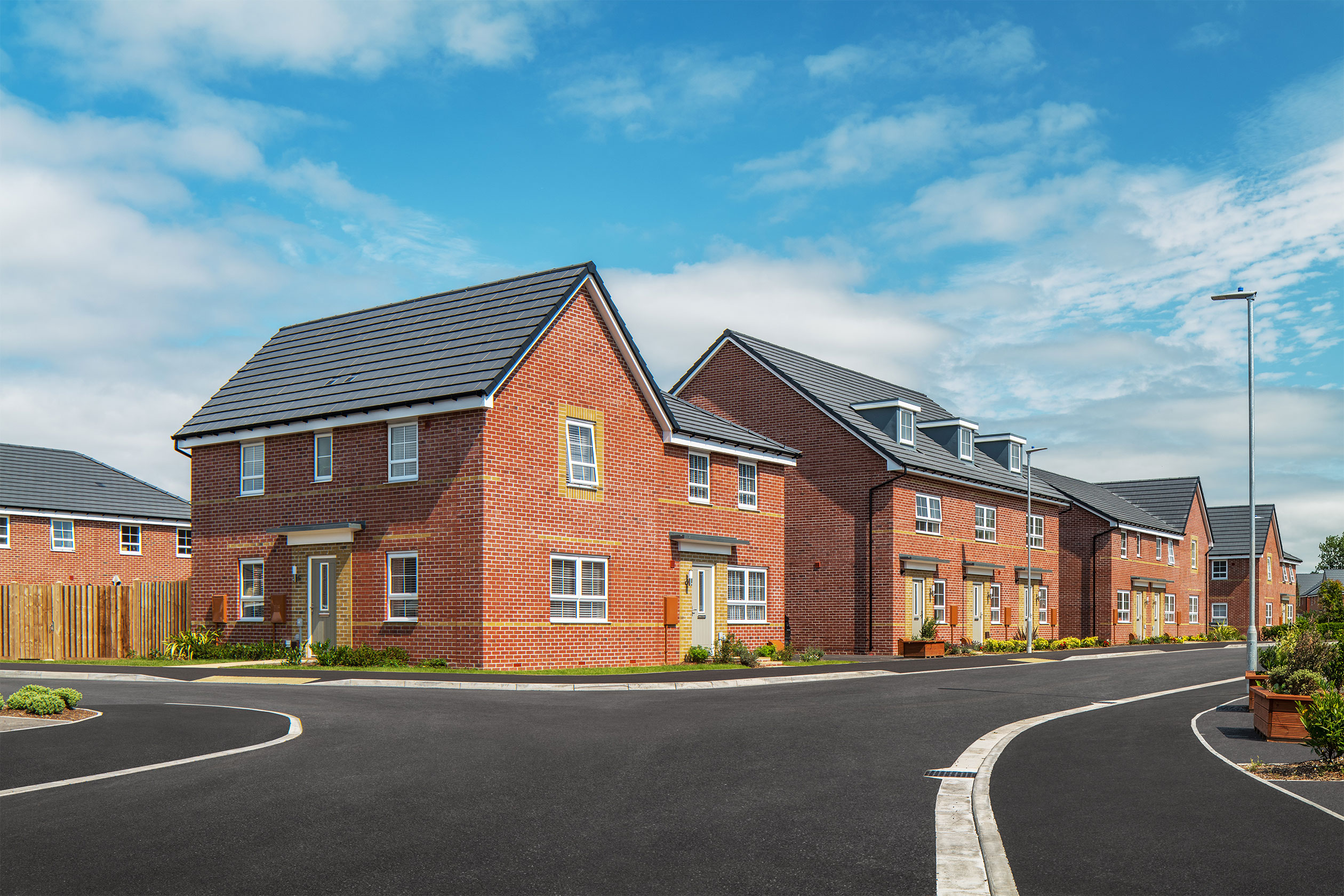 Street scene of Brue Place