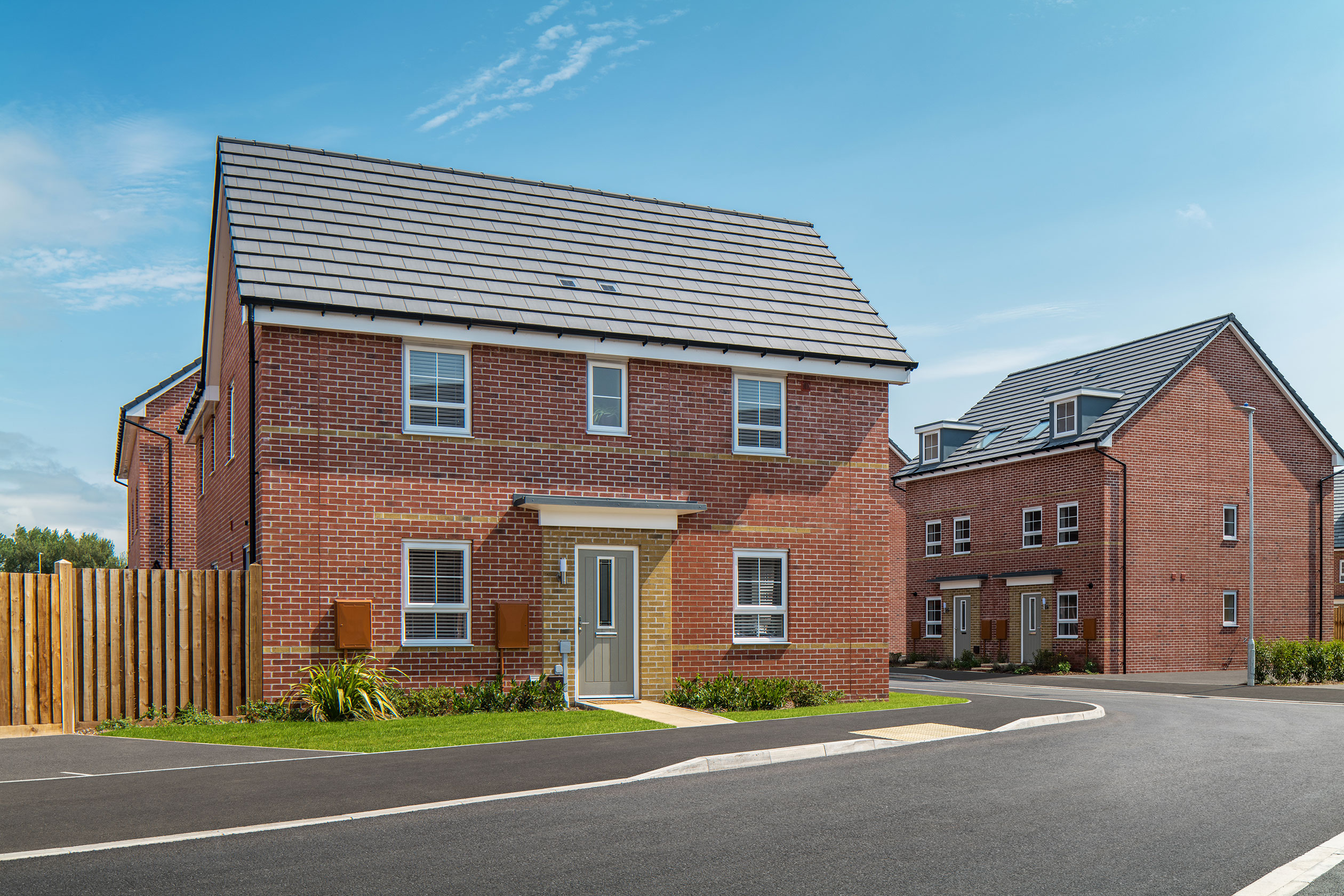 Street scene of Brue Place