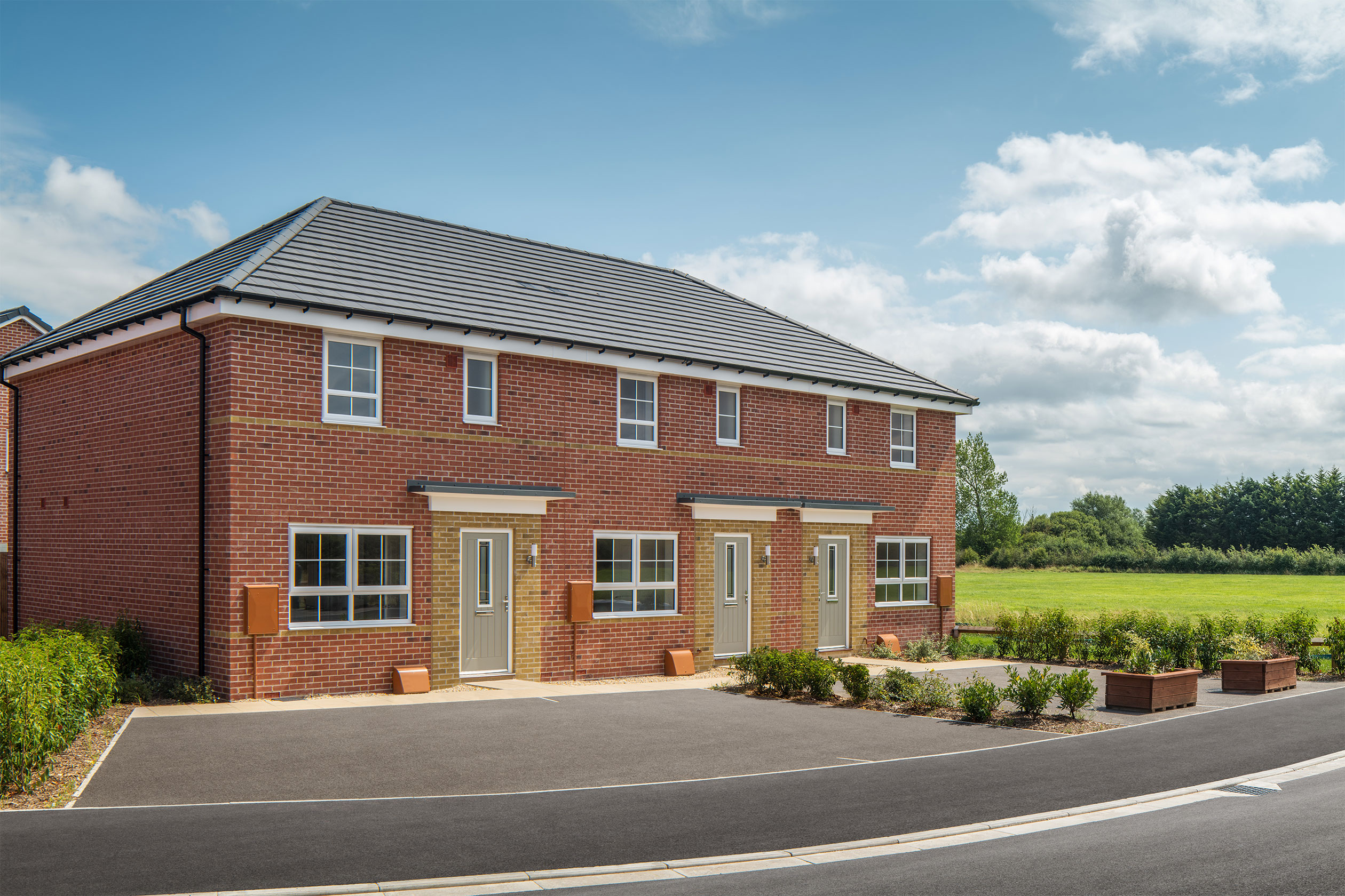 Street scene of Brue Place