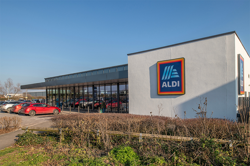 Aldi in Highbridge
