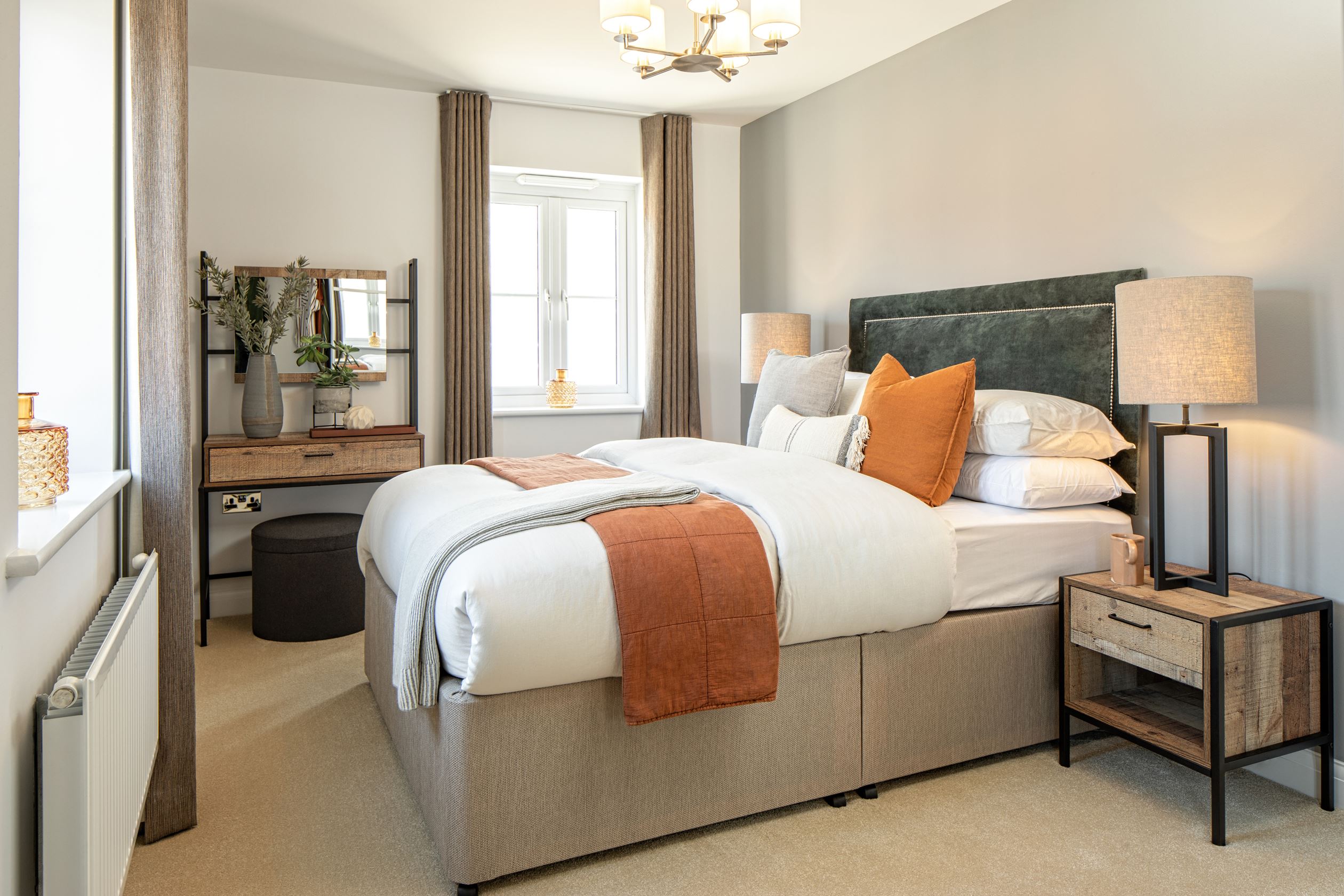 Further double bedroom in the Alderney 4 bedroom home