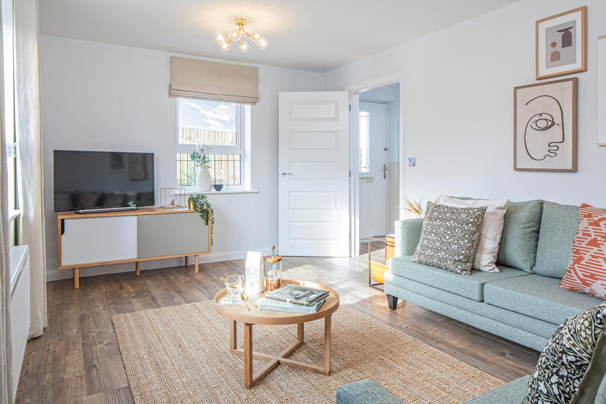 Spacious lounge in the Moresby 3 bedroom home