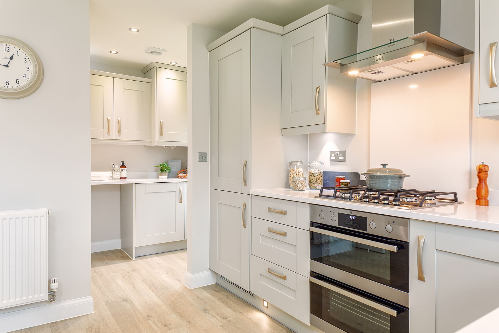 Inside view of the utility. Radleigh. 4 bed home. 