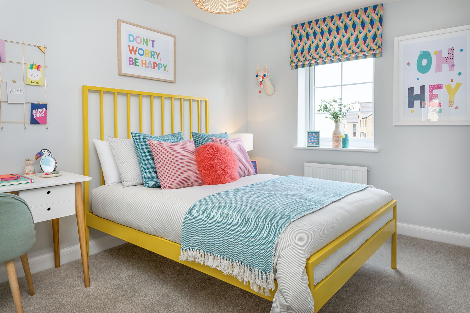 Further double bedroom in the Woodcote 4 bedroom home