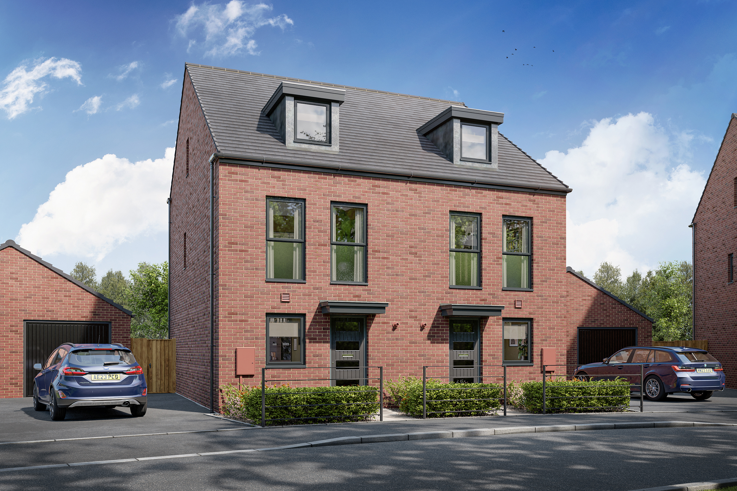 Illustrative image of the Kingsville at Ladden Garden Village