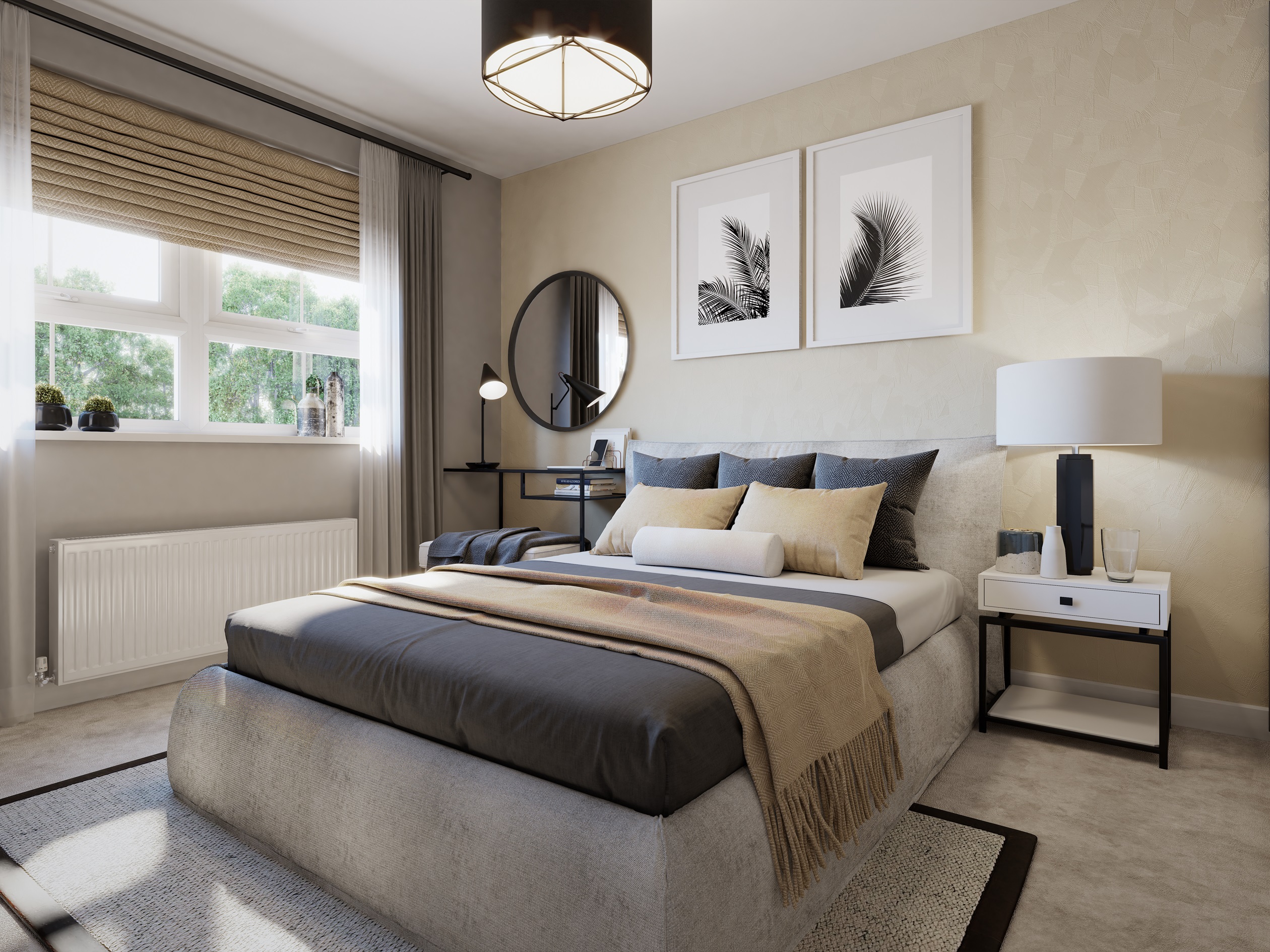 Further double bedroom in the Hemsworth 4 bedroom home