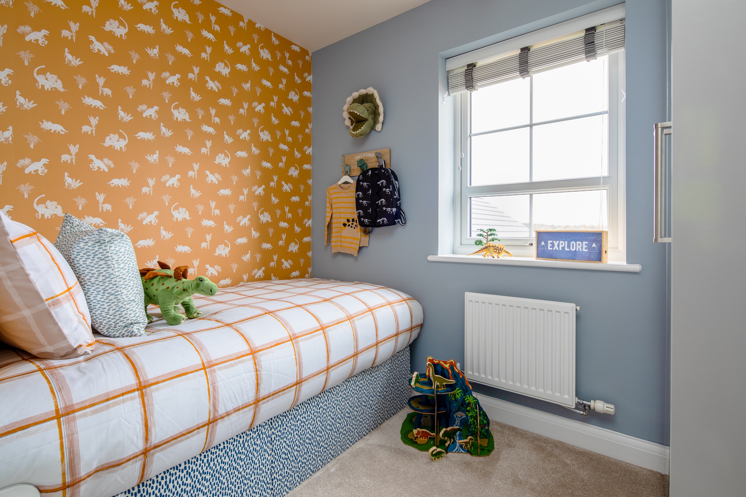 Single bedroom in the Chester 4 bedroom home