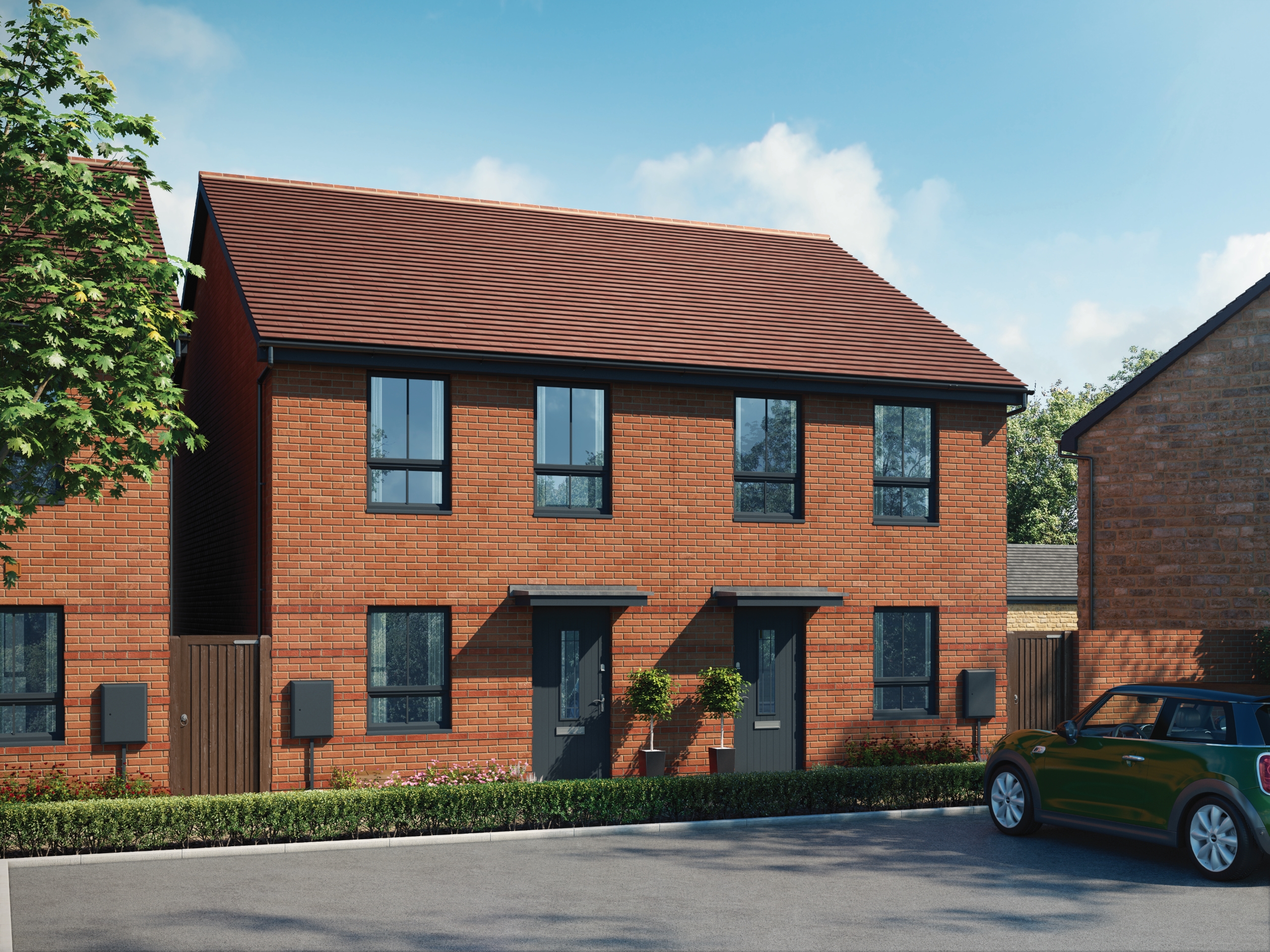 Illustrative image of the Radford at Orchards View @ Wichelstowe