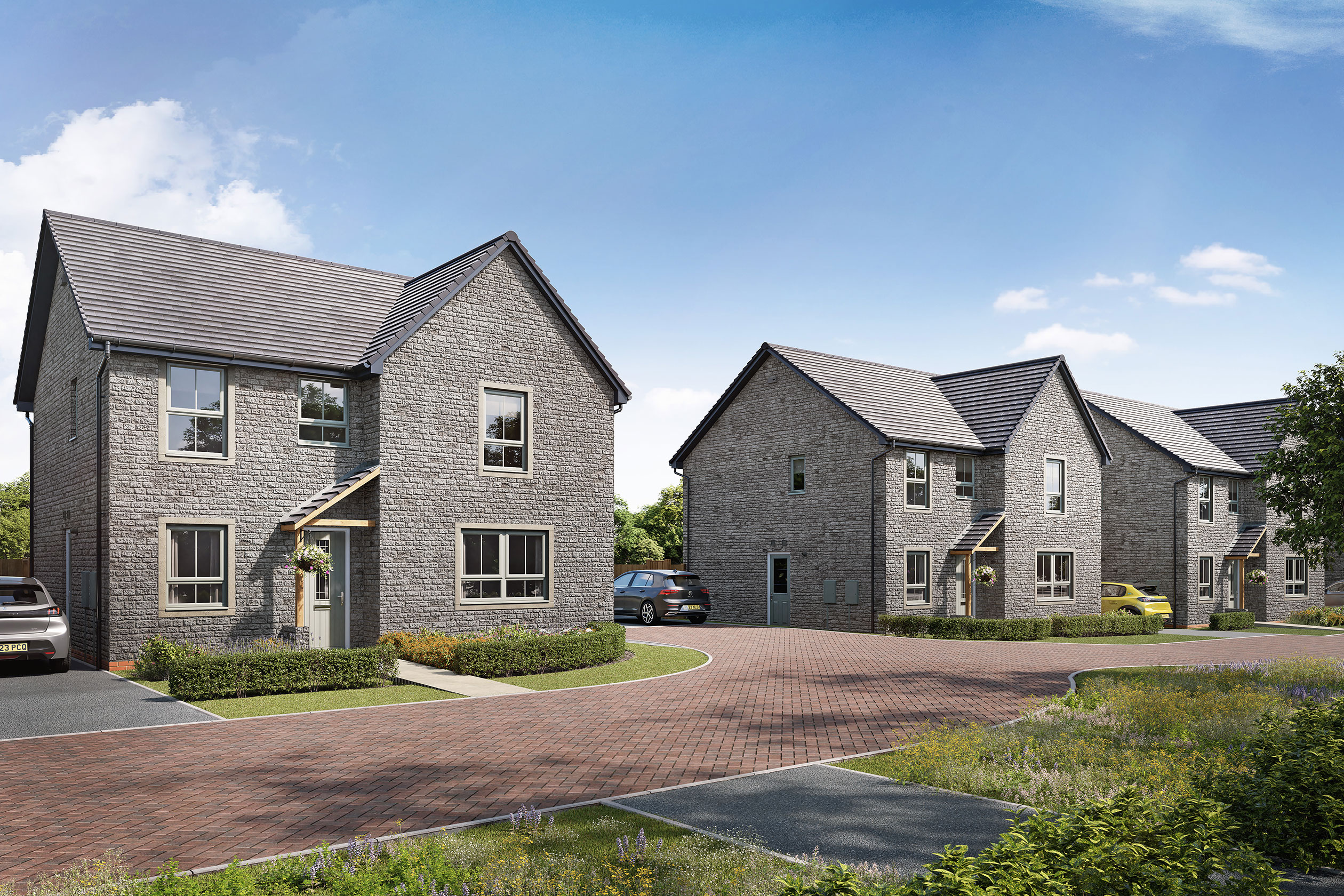 Computer generated image of the Radleigh at Orchards View @ Wichelstowe Phase 9