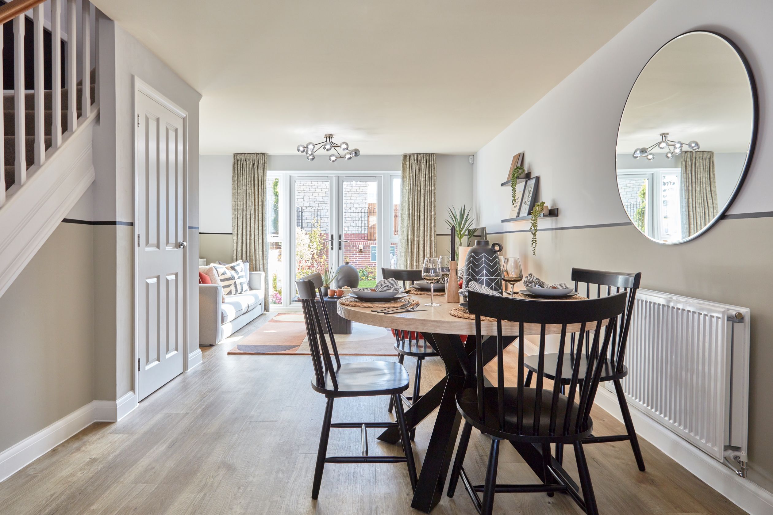 Spacious lounge in the Kenford 2 bedroom home