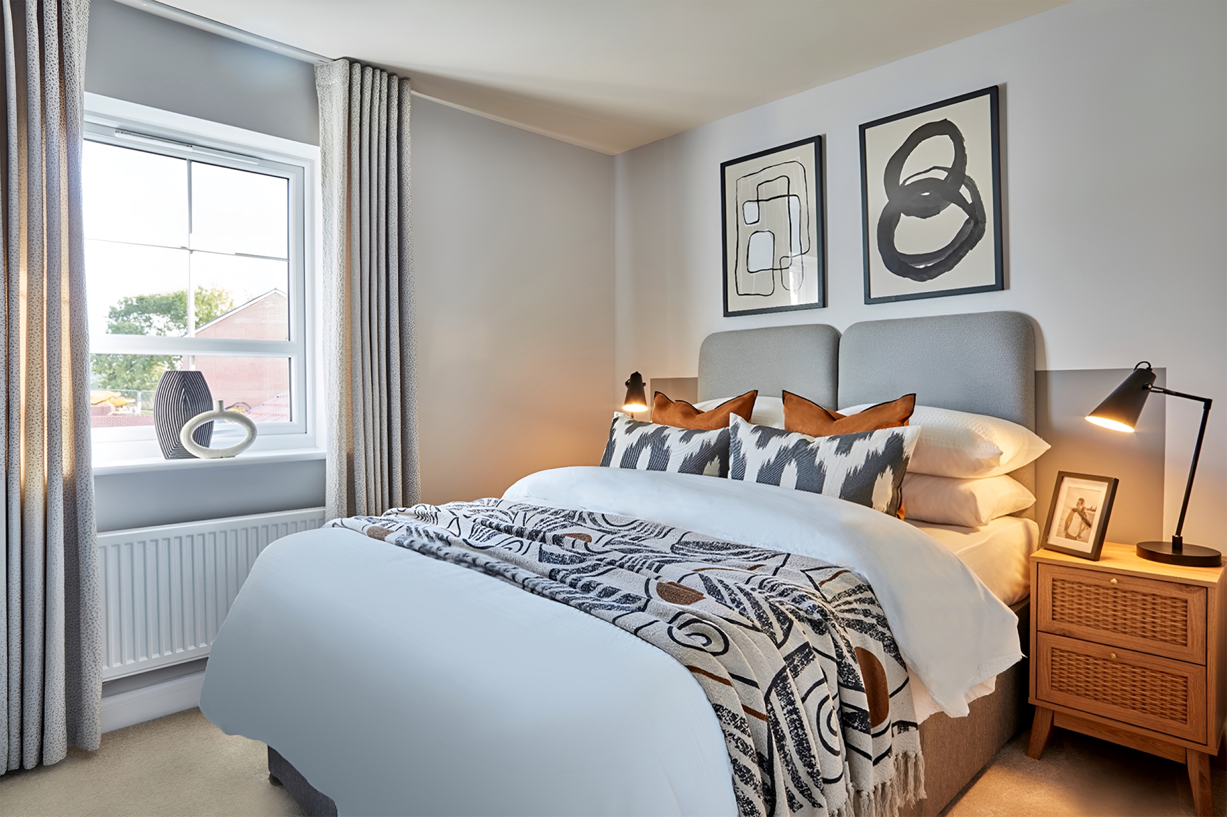 Further good sized bedroom in the Kenford 2 bedroom home