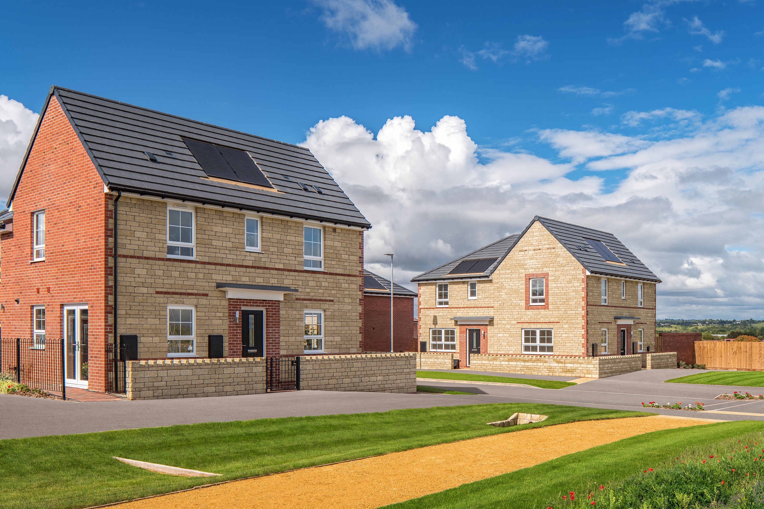 Street scene of Platinum Place