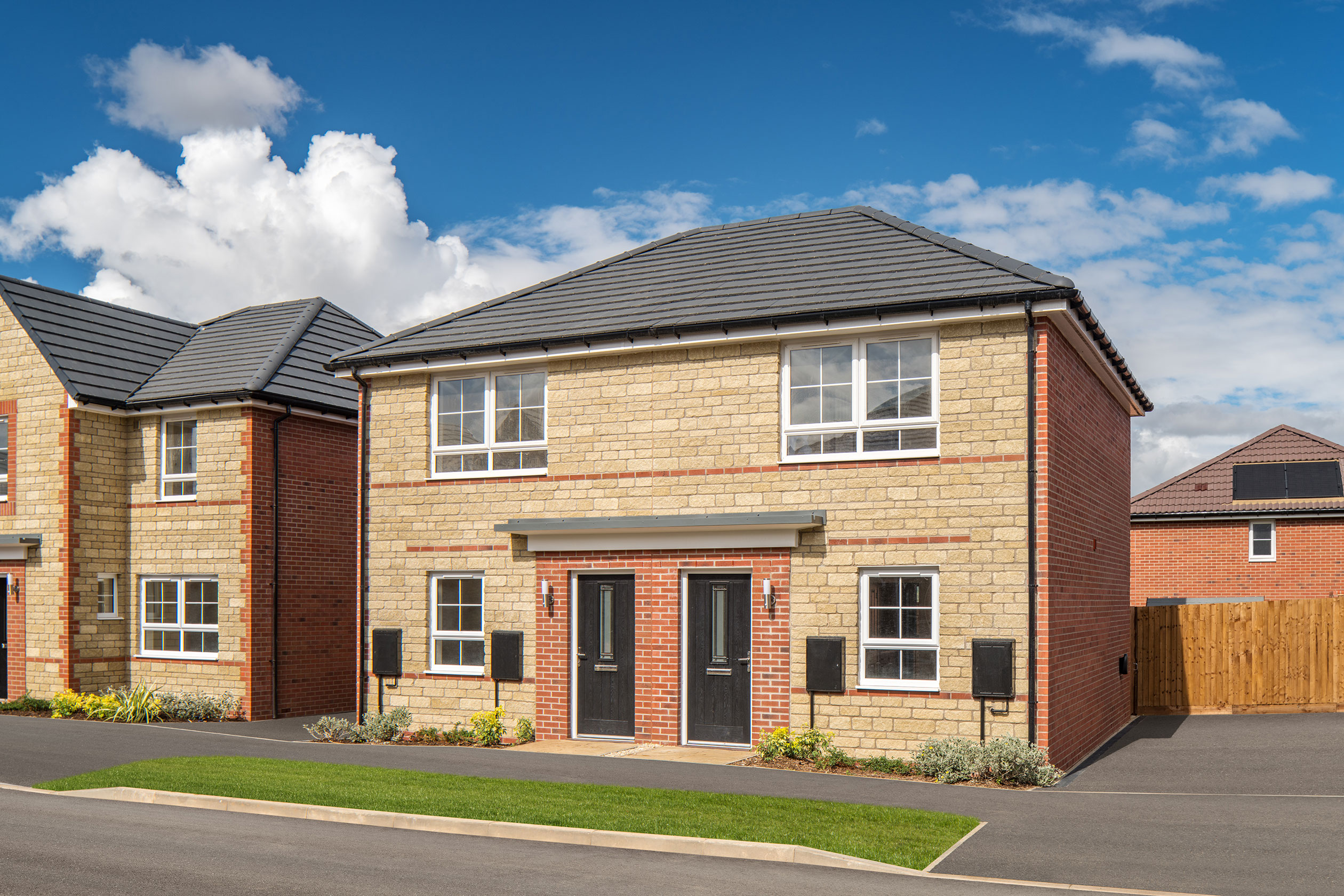 Street scene of Platinum Place