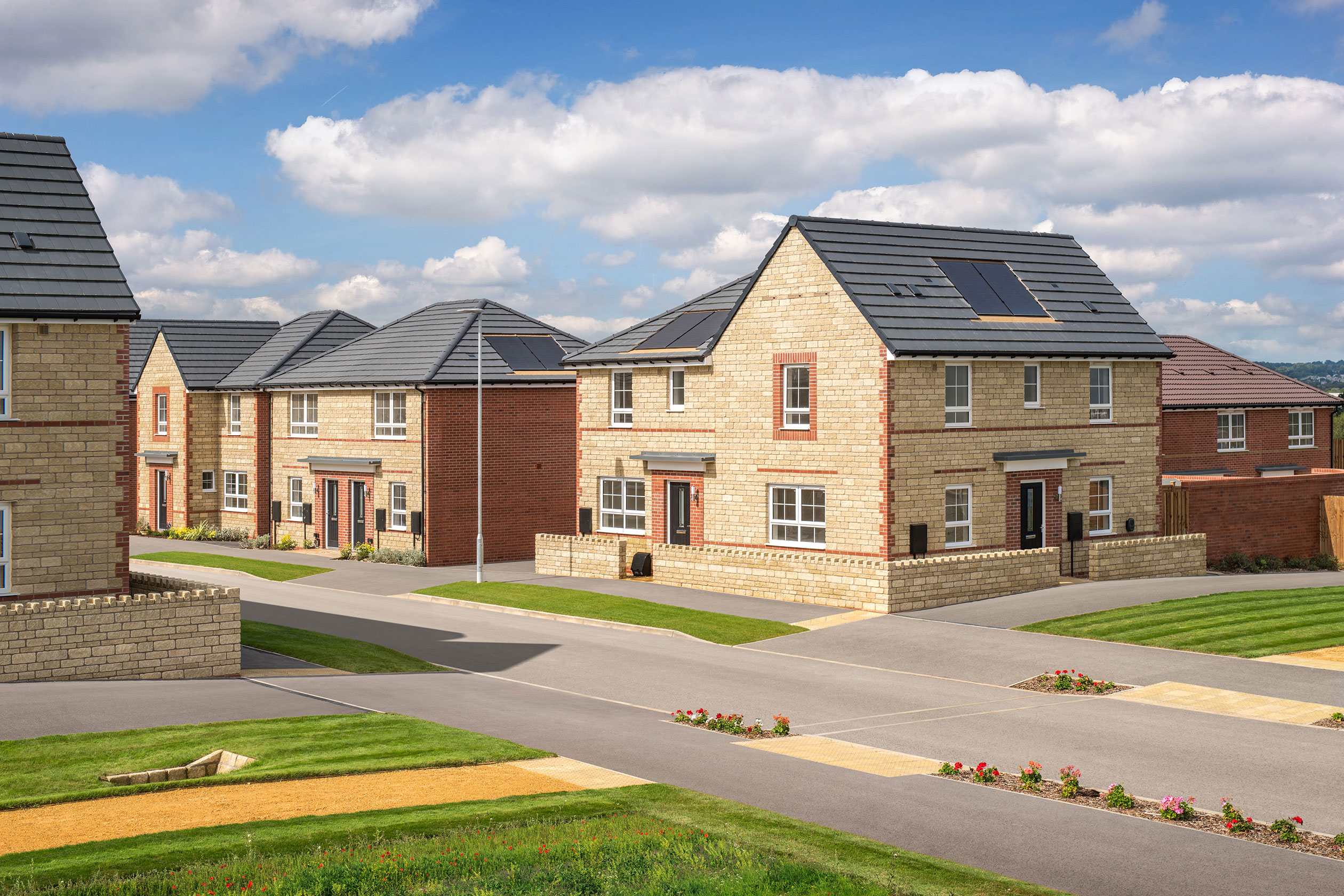 Street scene of Platinum Place