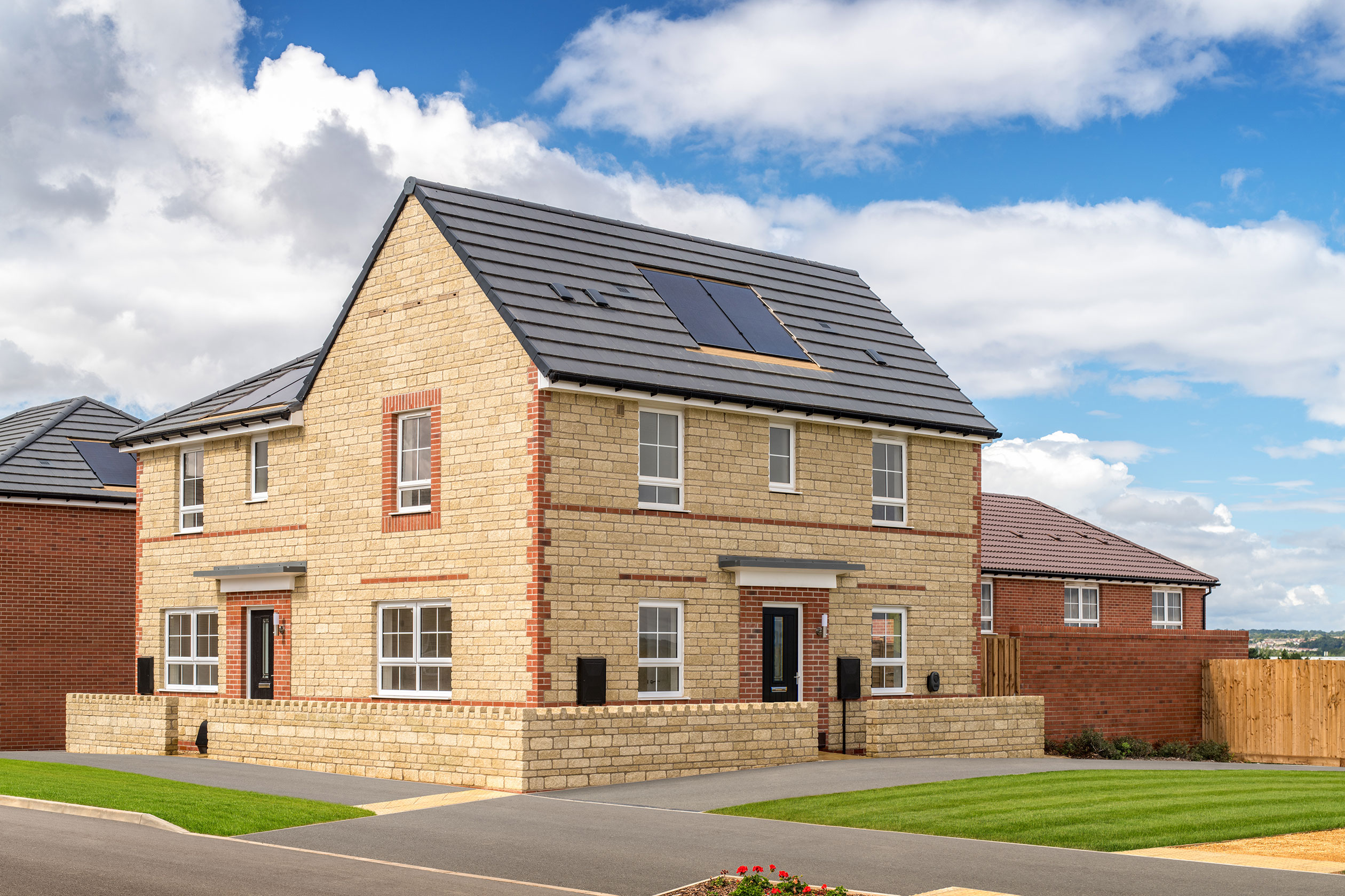 Street scene of Platinum Place