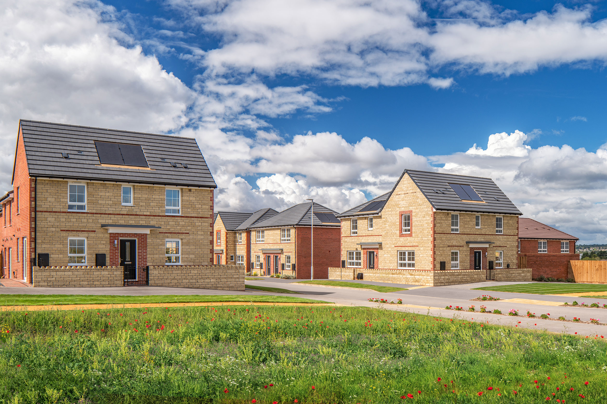 Street scene of Platinum Place