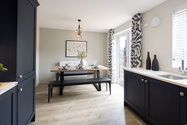 French doors in the Ellerton 3 bedroom home