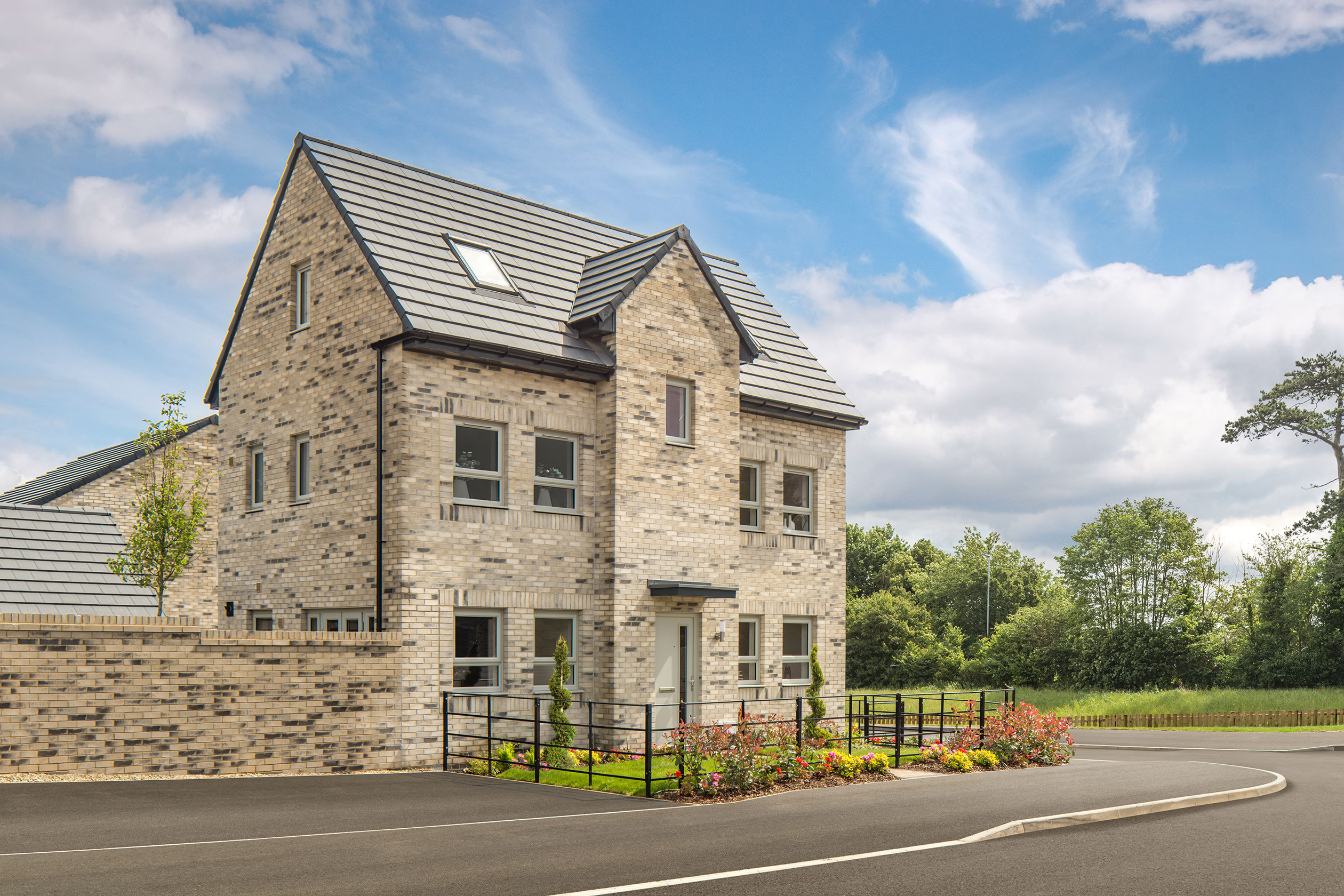 Street scene of Somer Meadows