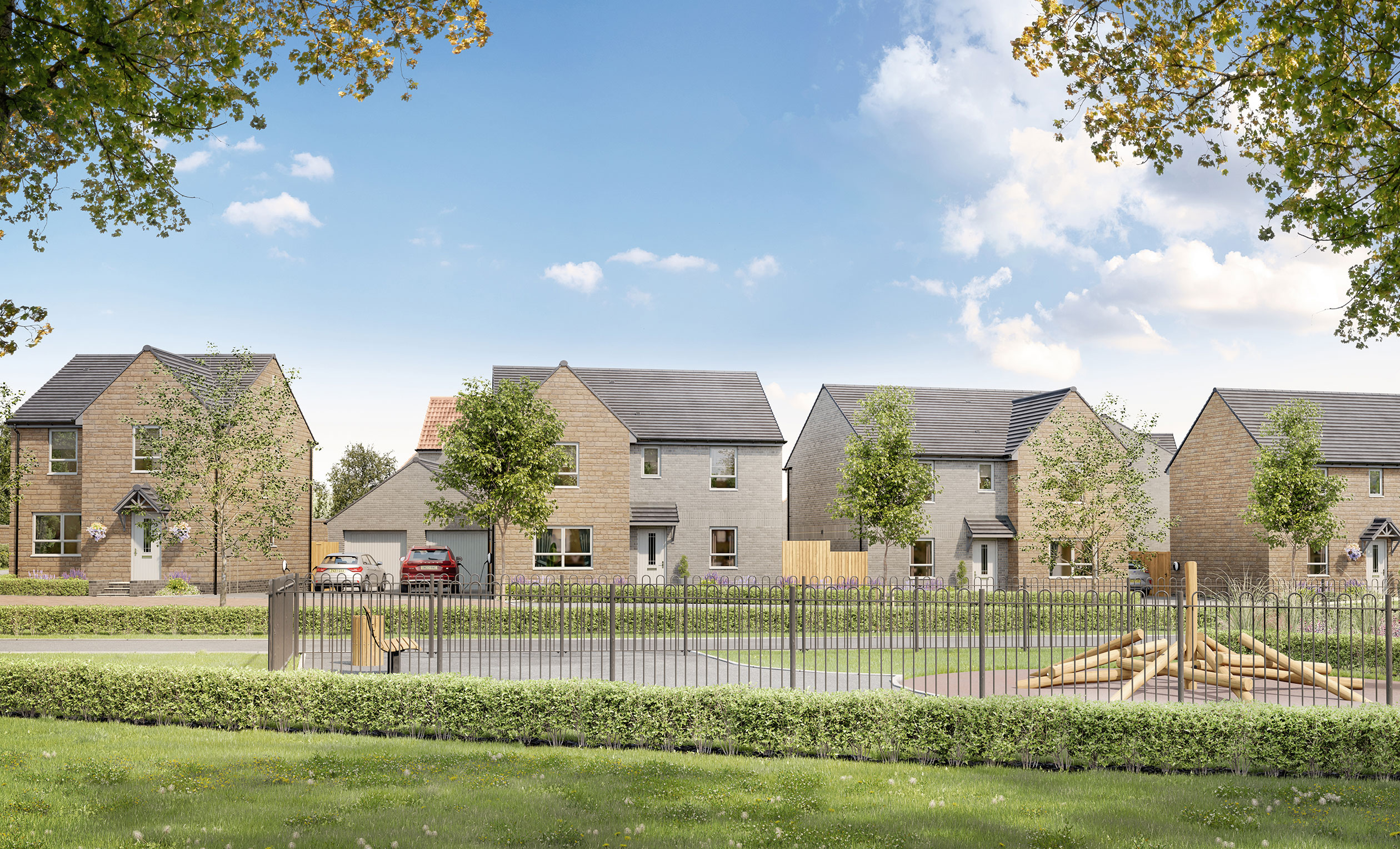 Street scene of Somer Meadows