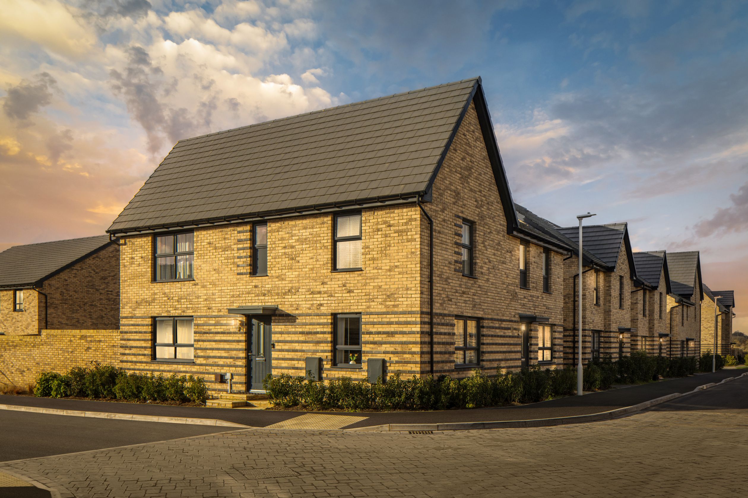 New homes at Wichel Fields @ Wichelstowe, Swindon