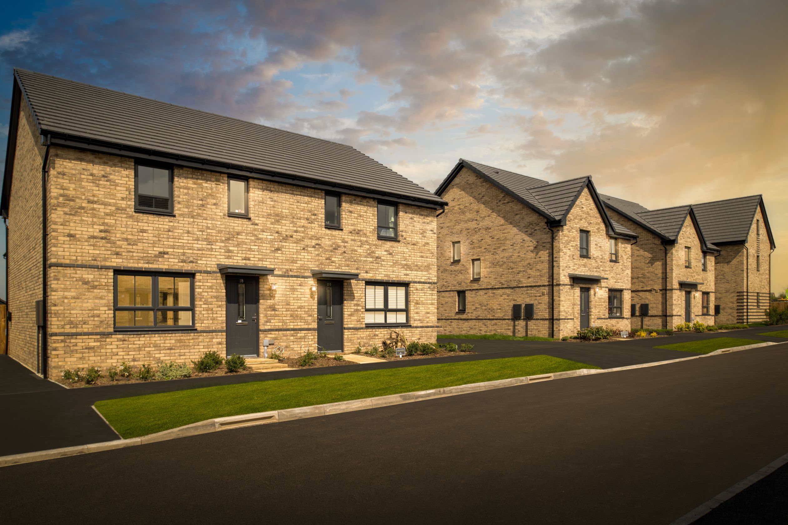 New homes at Wichel Fields @ Wichelstowe, Swindon