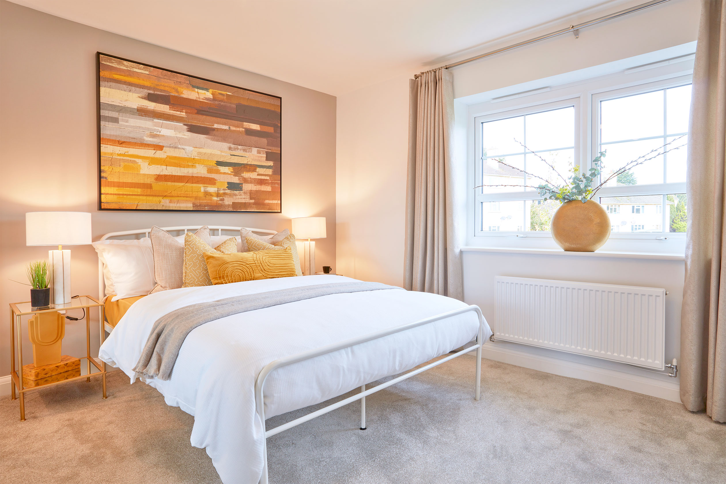 Double bedroom in the Roseberry 2 bedroom home