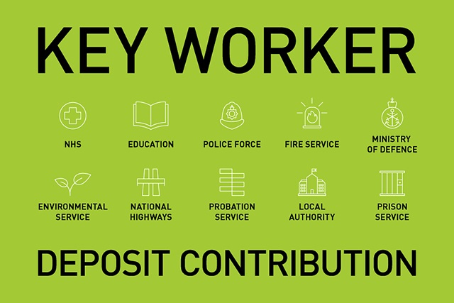 Key Worker Deposit Contribution Infographic