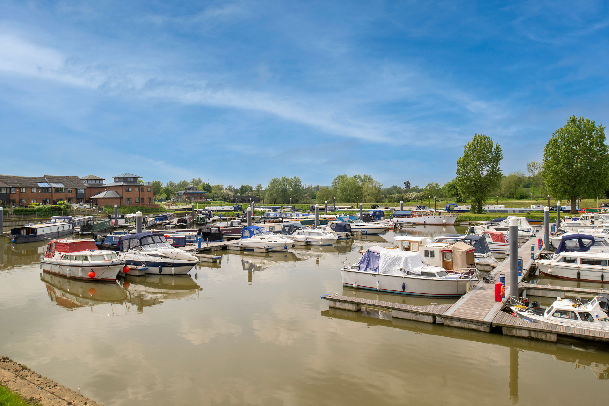Local image of the harbour in Tewkesbury