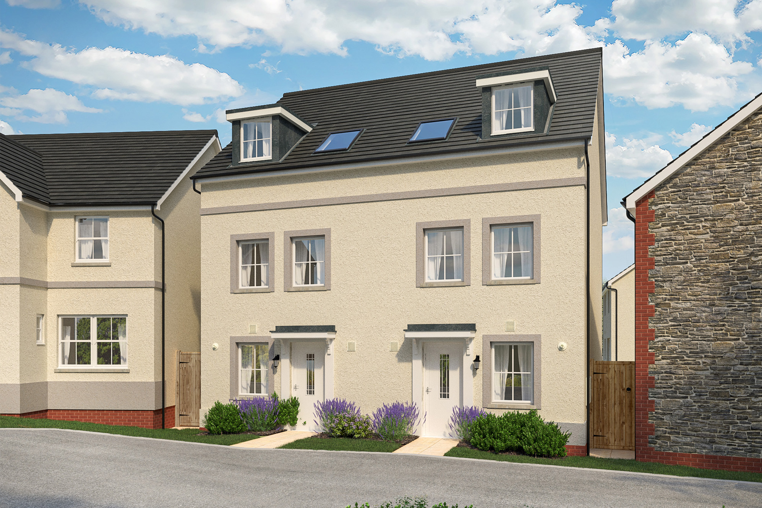 Barratt Homes at Treledan Brand New Homes in Saltash