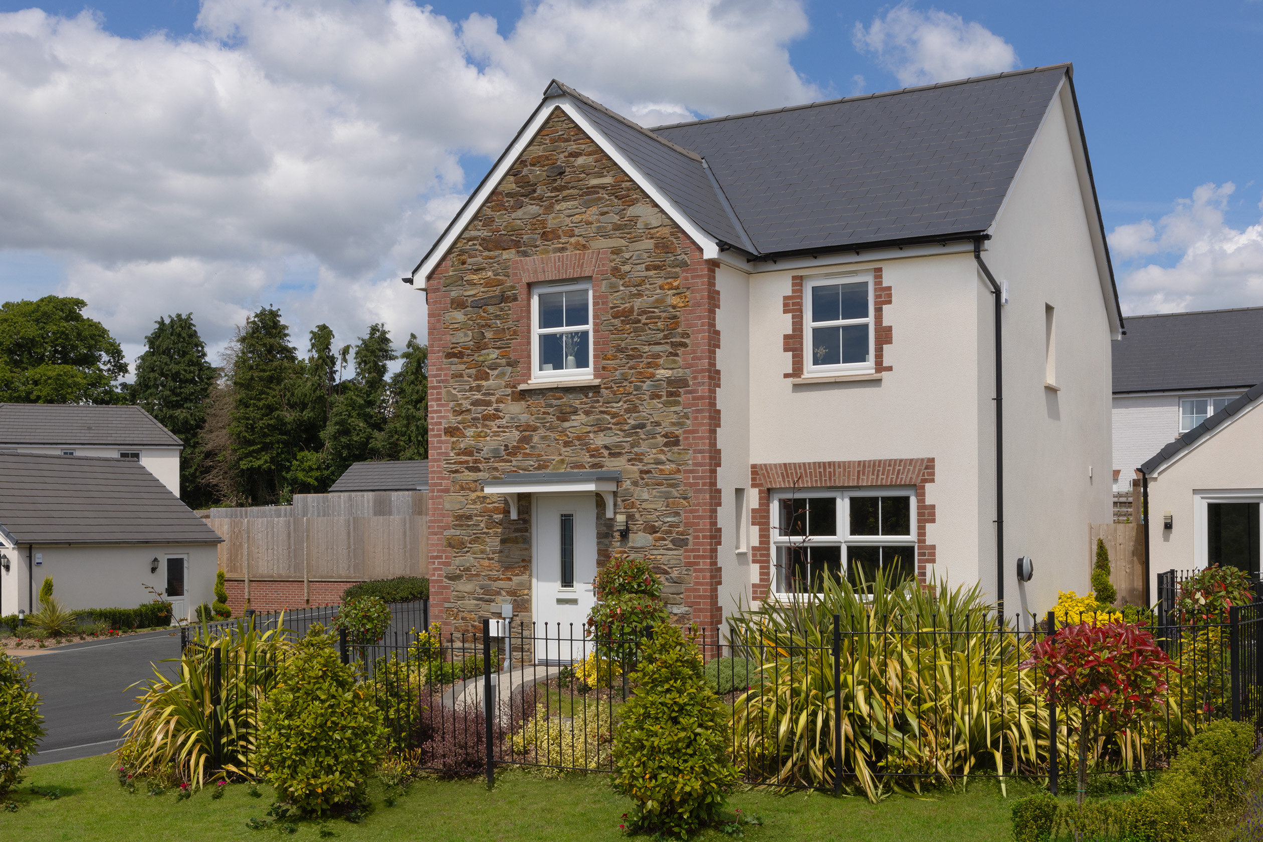 External image of the Kingsley 4 bedroom home at Treledan