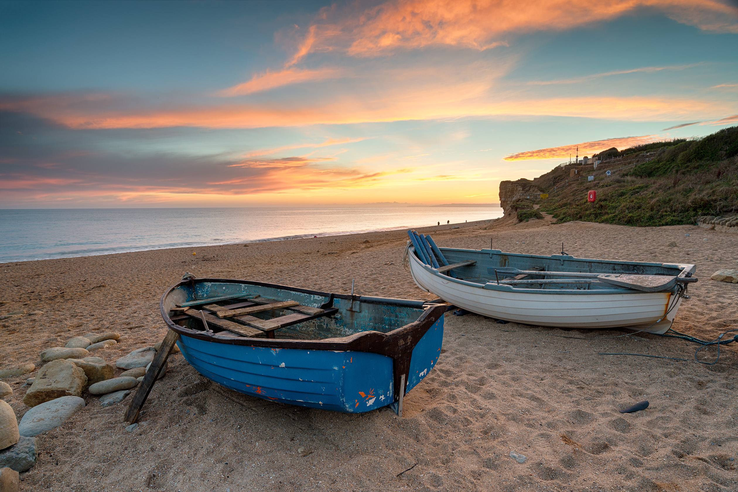 Local area image of fishing boats in Dorset