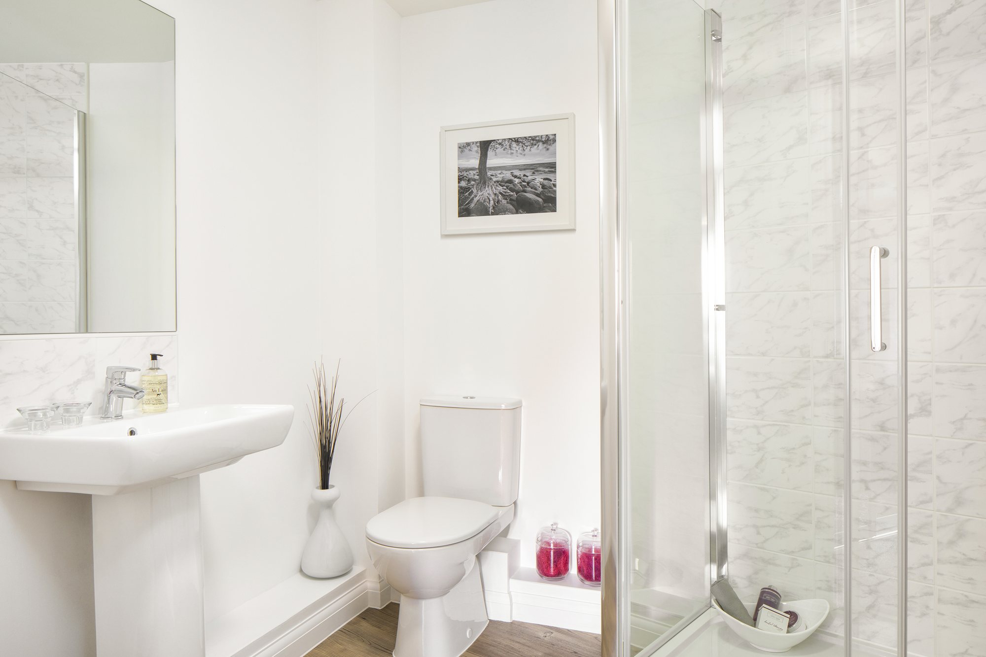 En suite shower room