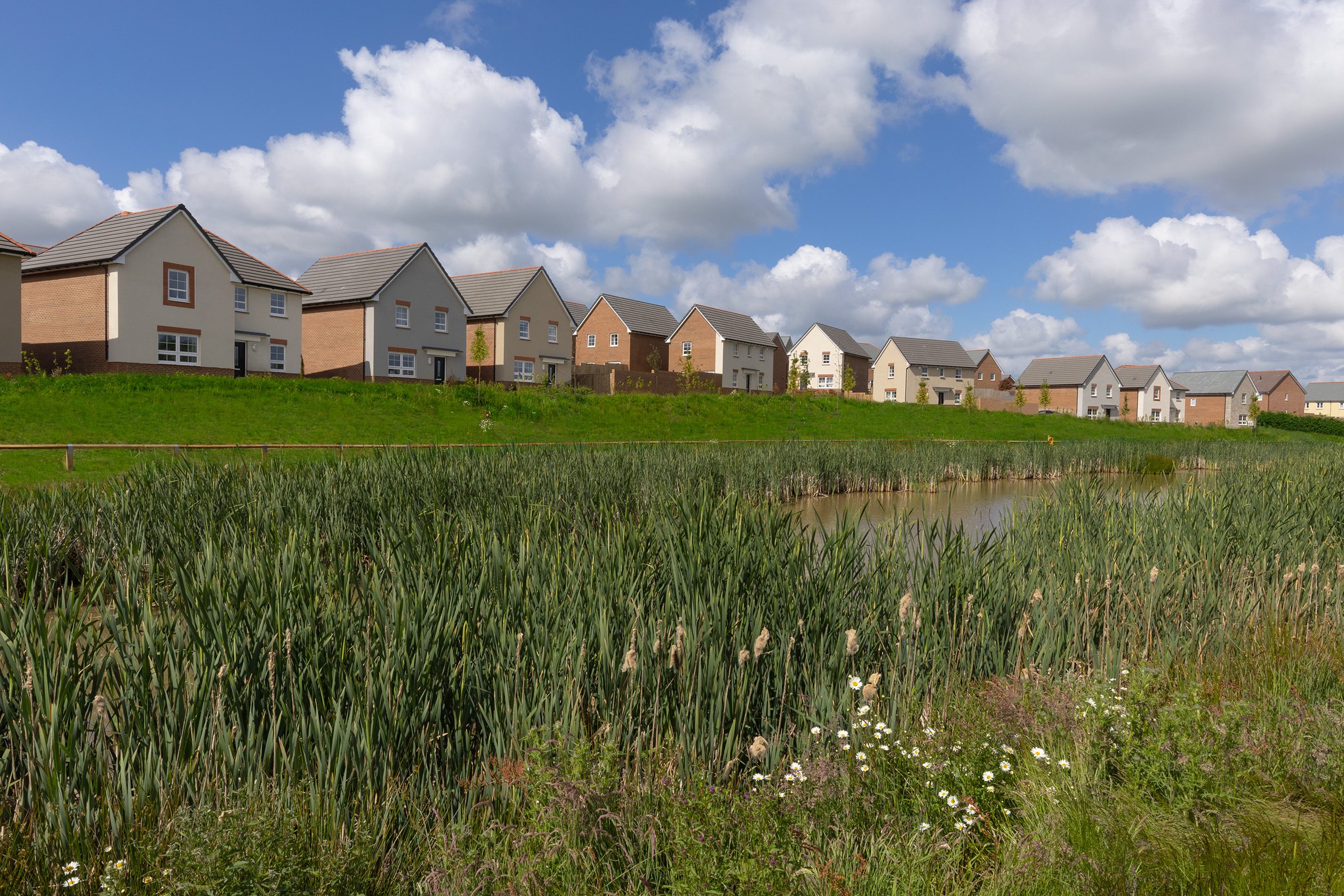 External street scene at Okement Park, Okehampton