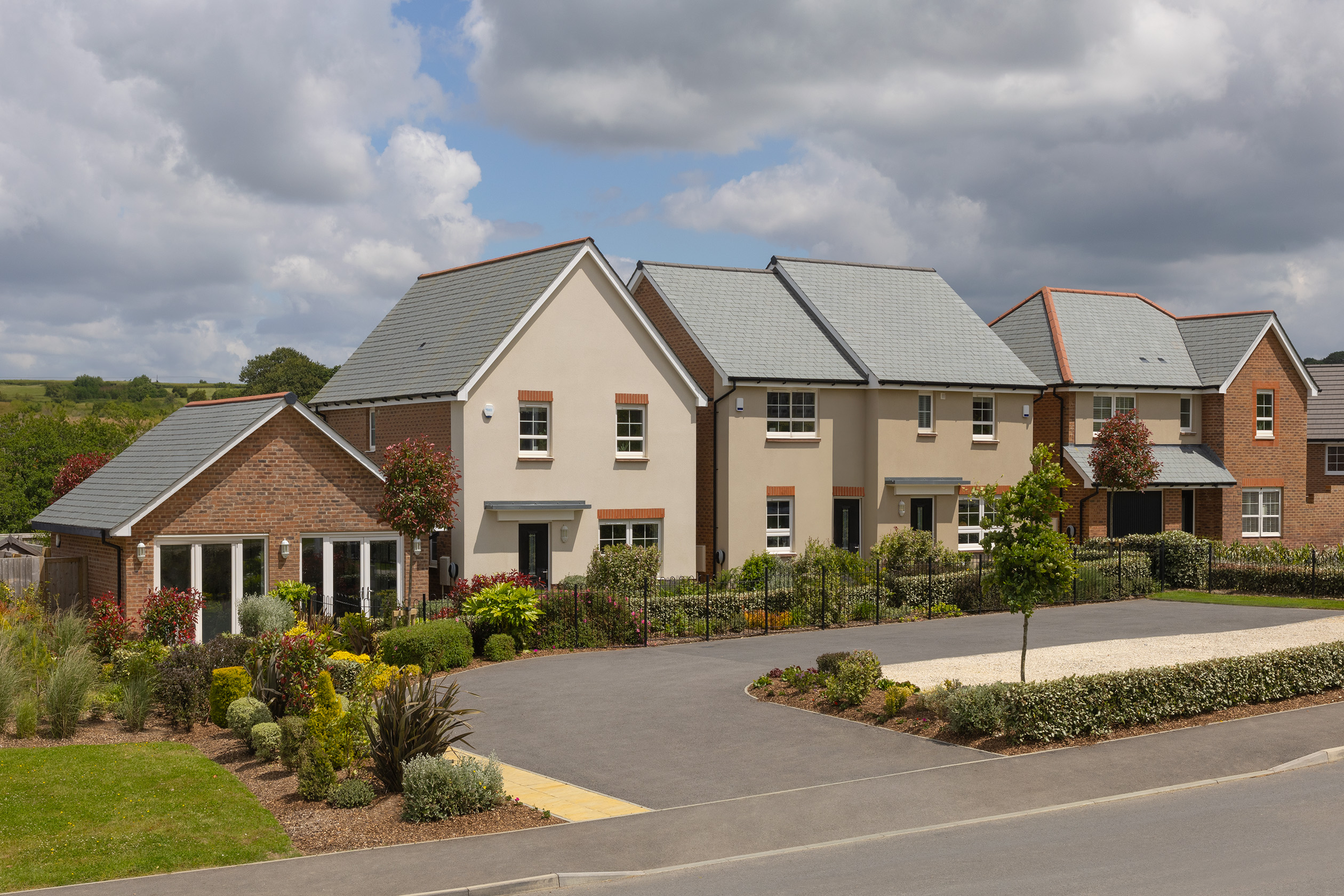 External street scene of Okement Park, Okehampton
