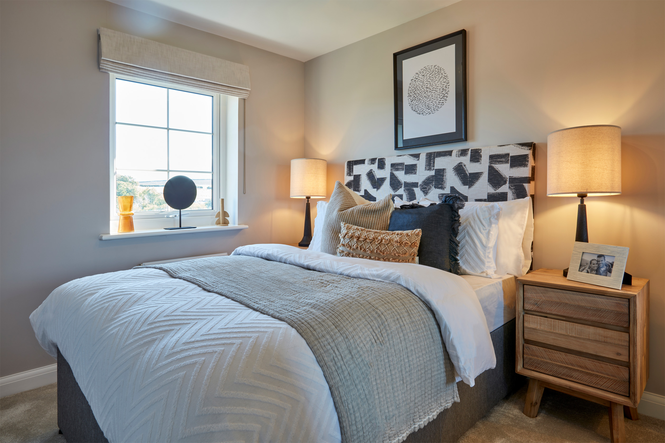 Further double bedroom in the Ellerton 3 bedroom home