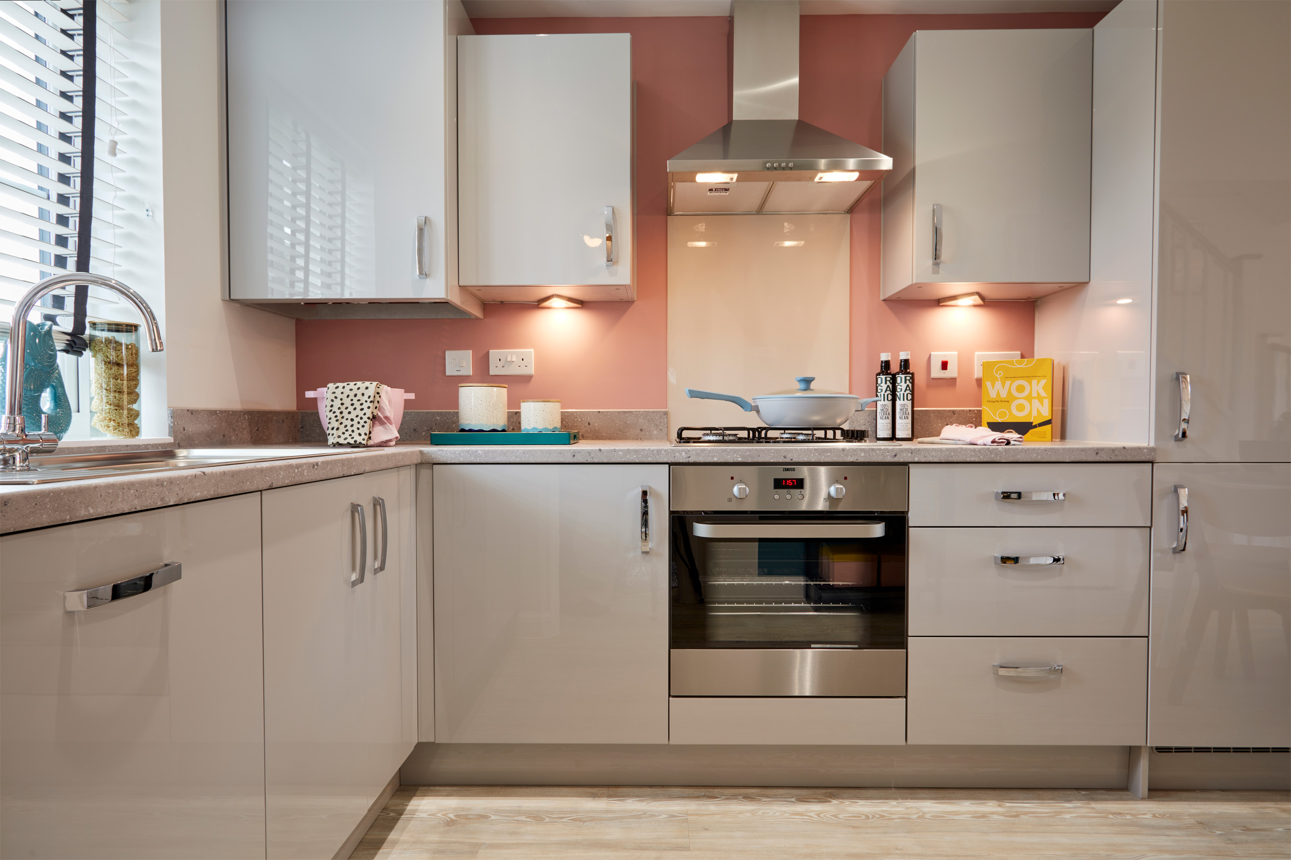 Modern fitted kitchen in the Kenley 2 bedroom home