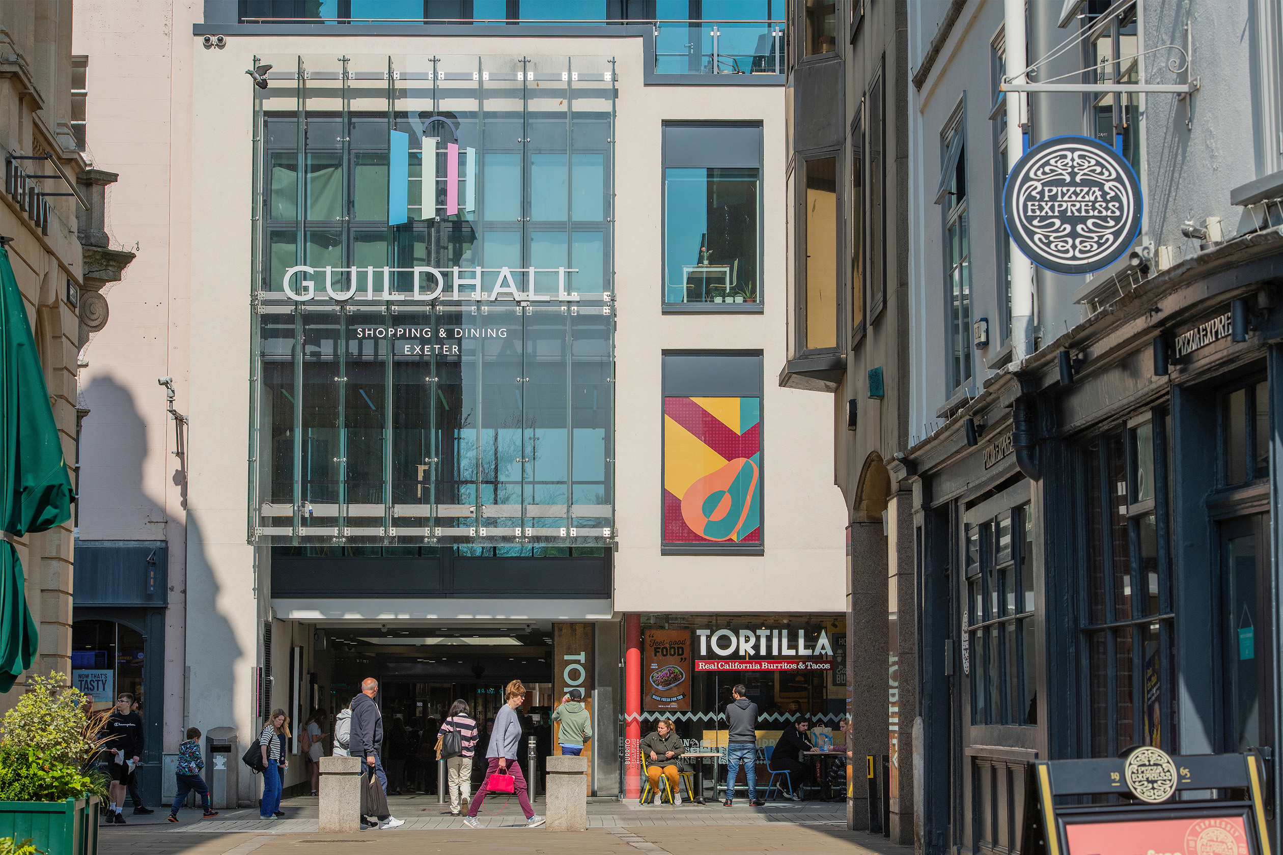 Image showing Exeter city centre