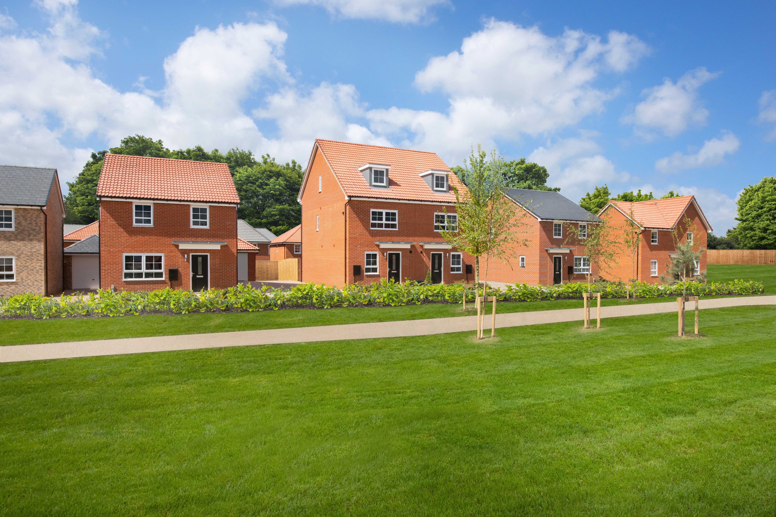 Cringleford Heights Chester & Kingsville Street Scene