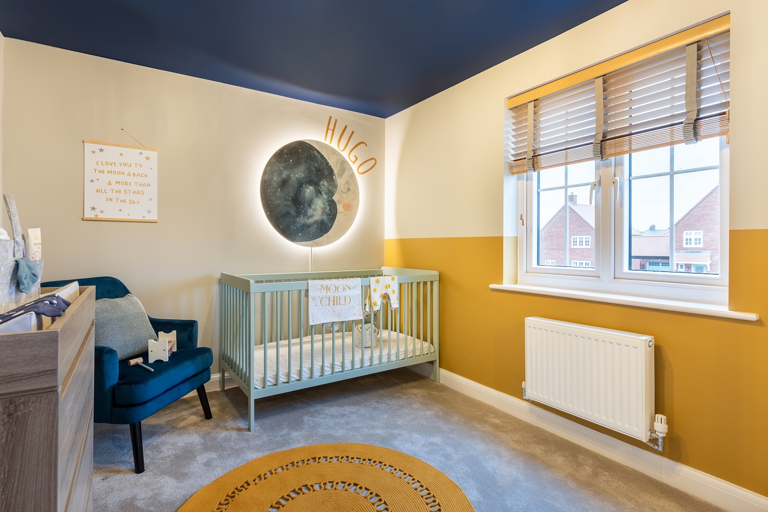 Alconbury Weald Moreton Show Home bedroom