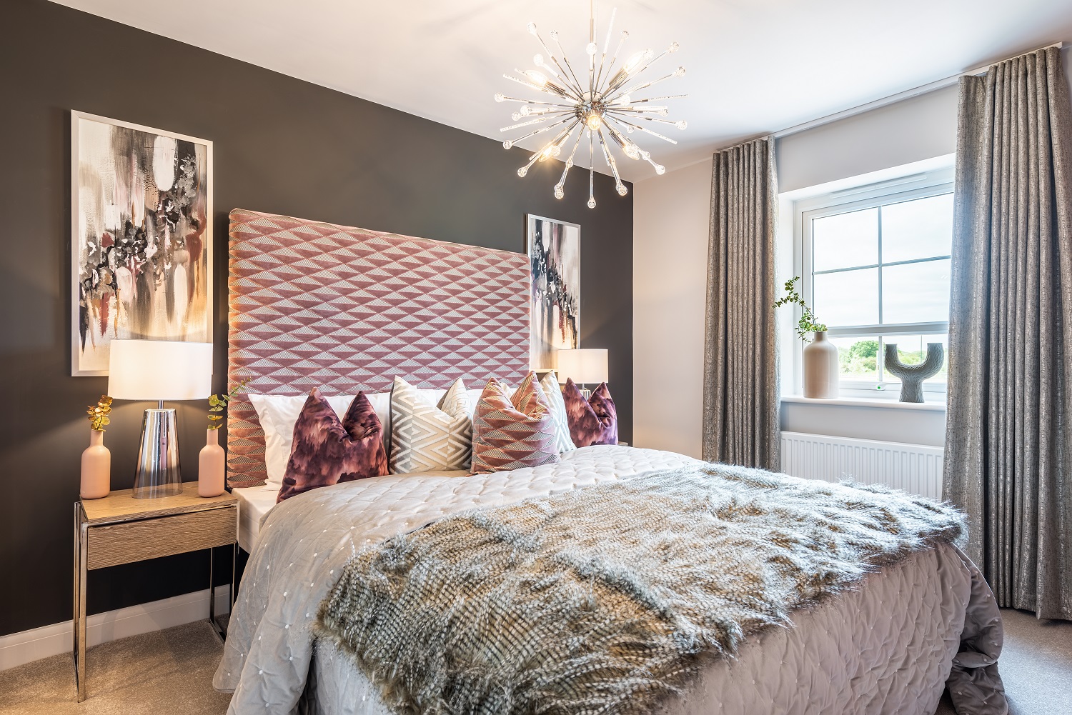 Chester Show Home main bedroom Hampton Beach